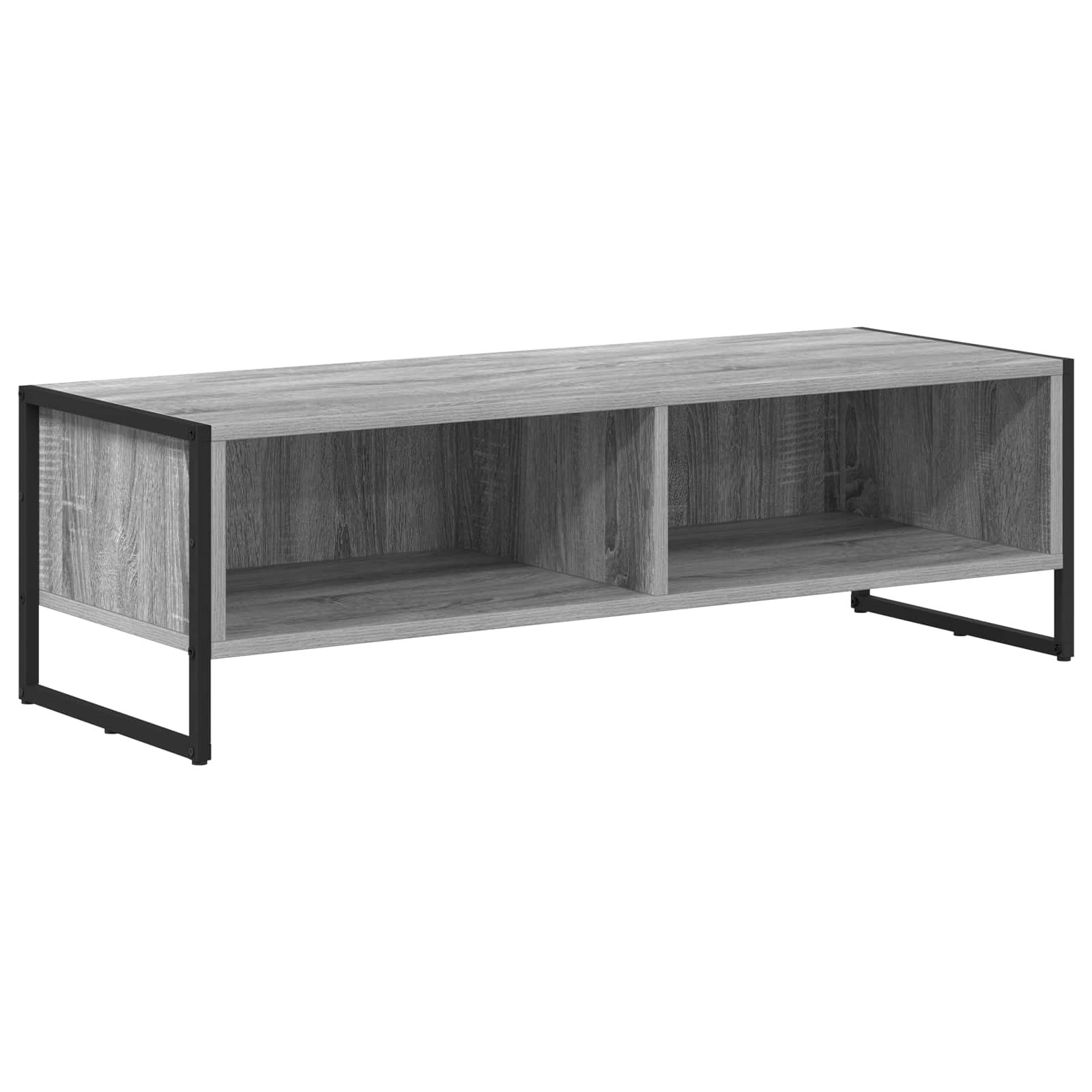 TV-Schränk 100 x 36,5 x 30,5 cm Graues Sonoma Holzwerkstoff