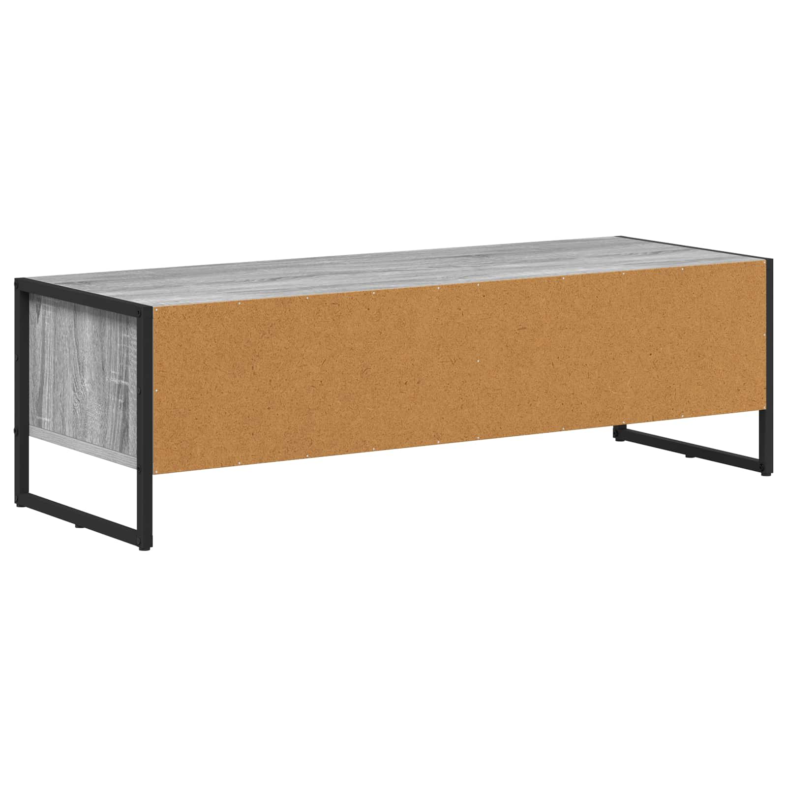 TV-Schränk 100 x 36,5 x 30,5 cm Graues Sonoma Holzwerkstoff