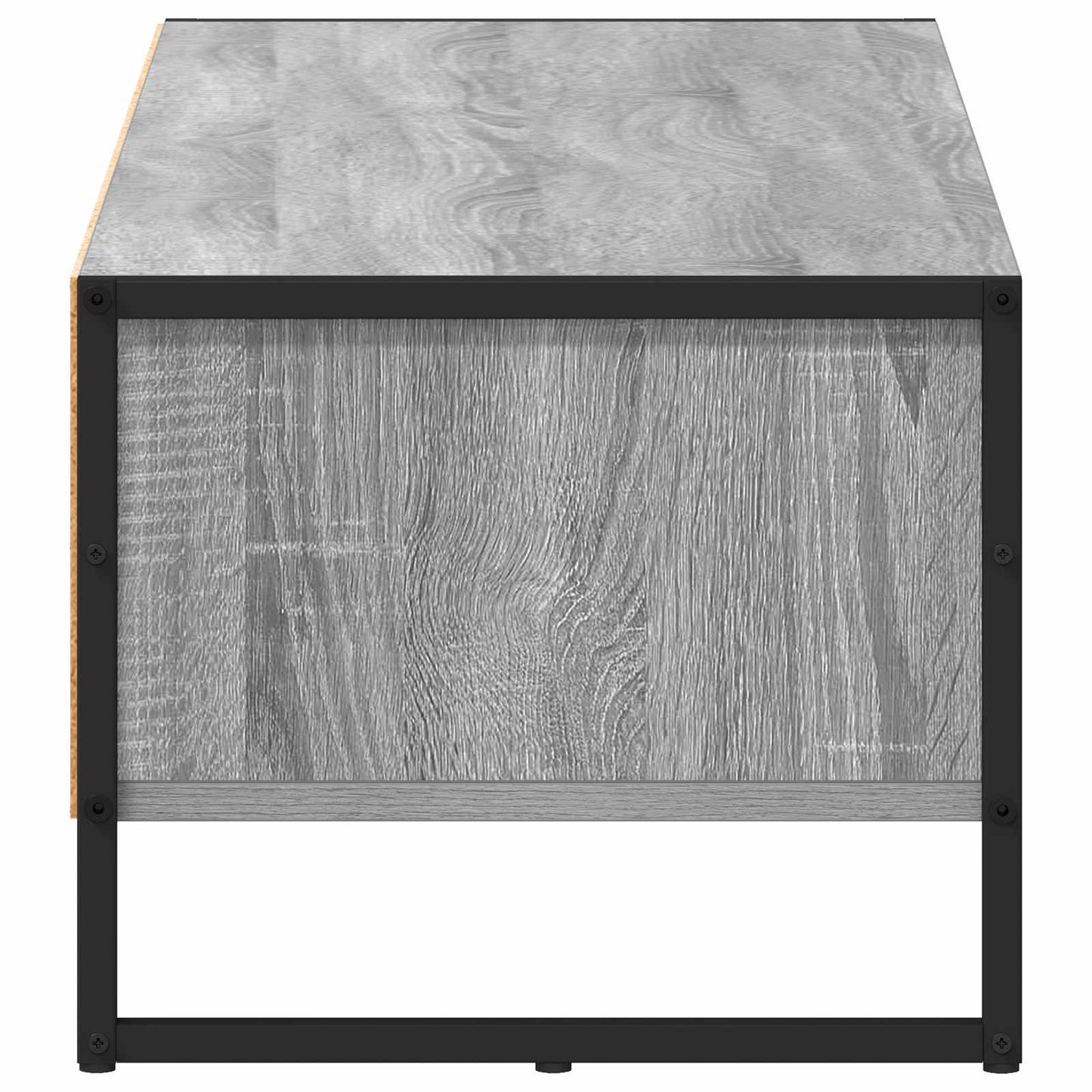TV-Schränk 100 x 36,5 x 30,5 cm Graues Sonoma Holzwerkstoff