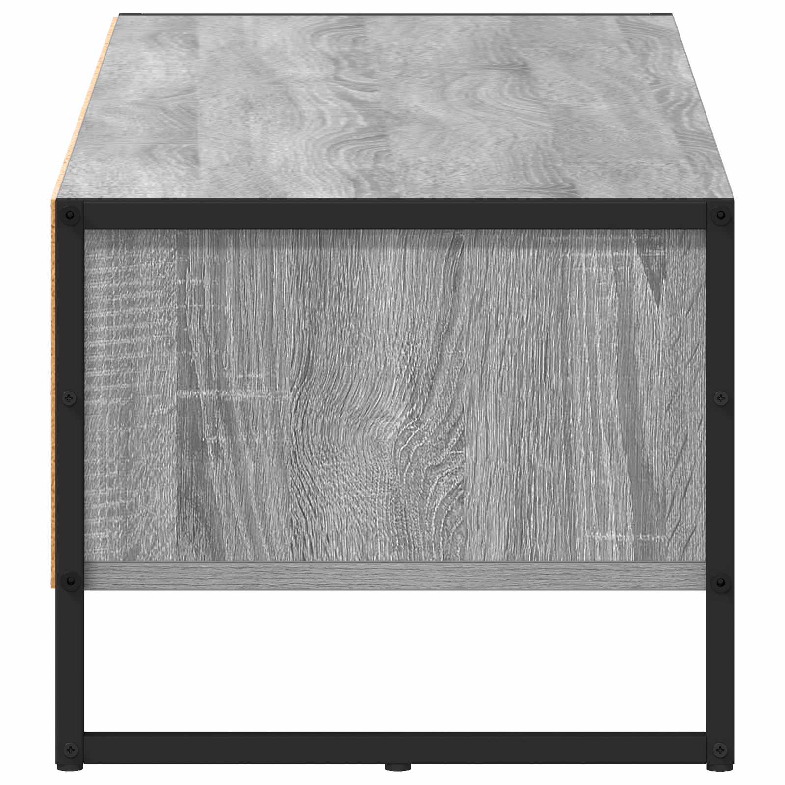 TV-Schränk 100 x 36,5 x 30,5 cm Graues Sonoma Holzwerkstoff