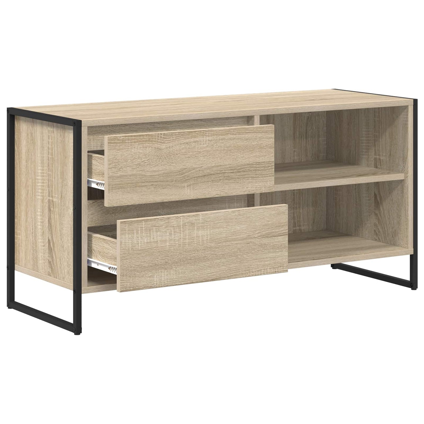TV-Schränk 100 x 36 x 49,5 cm Sonoma Holzwerkstoff