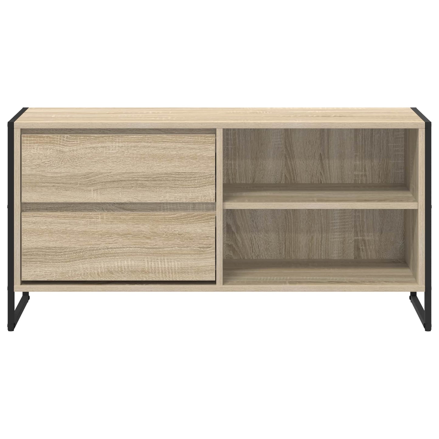 TV-Schränk 100 x 36 x 49,5 cm Sonoma Holzwerkstoff