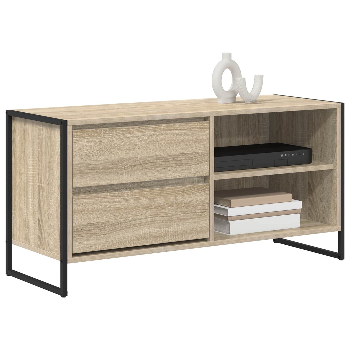 TV-Schränk 100 x 36 x 49,5 cm Sonoma Holzwerkstoff