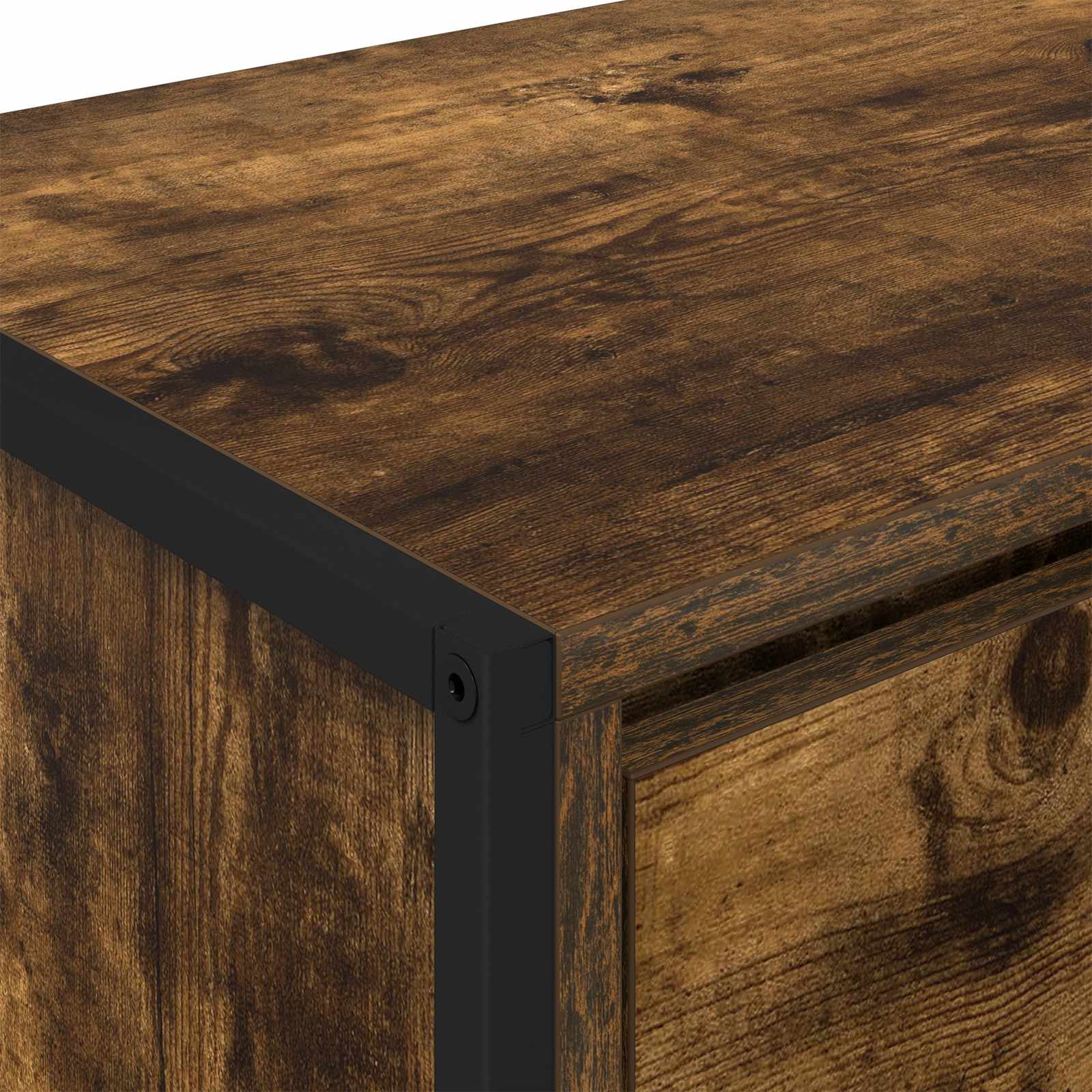 TV-Schränk 100 x 36 x 49,5 cm Raucharbe Holzwerkstoff
