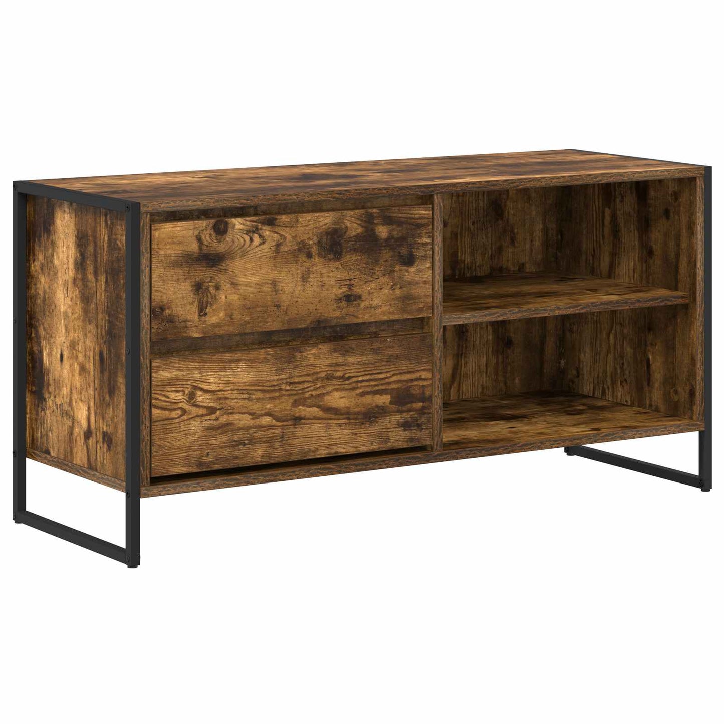 TV-Schränk 100 x 36 x 49,5 cm Raucharbe Holzwerkstoff