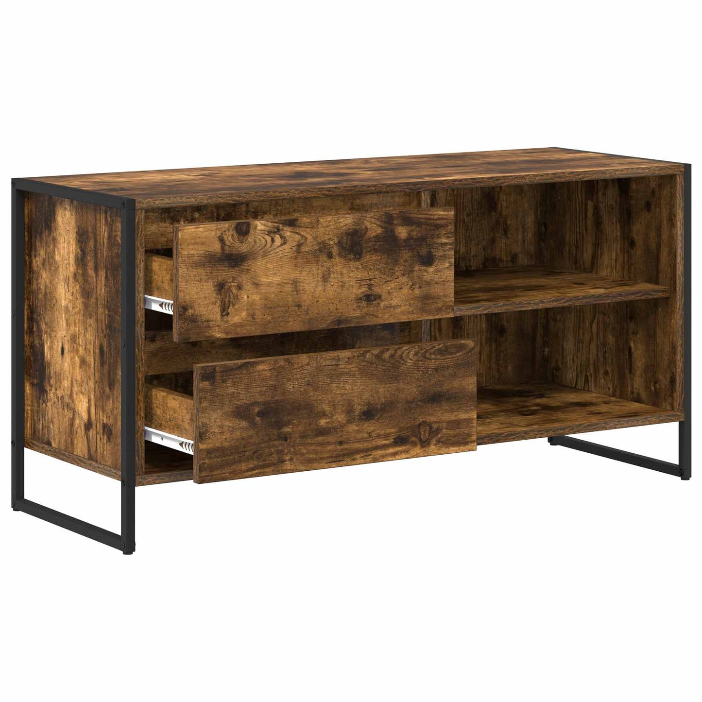 TV-Schränk 100 x 36 x 49,5 cm Raucharbe Holzwerkstoff