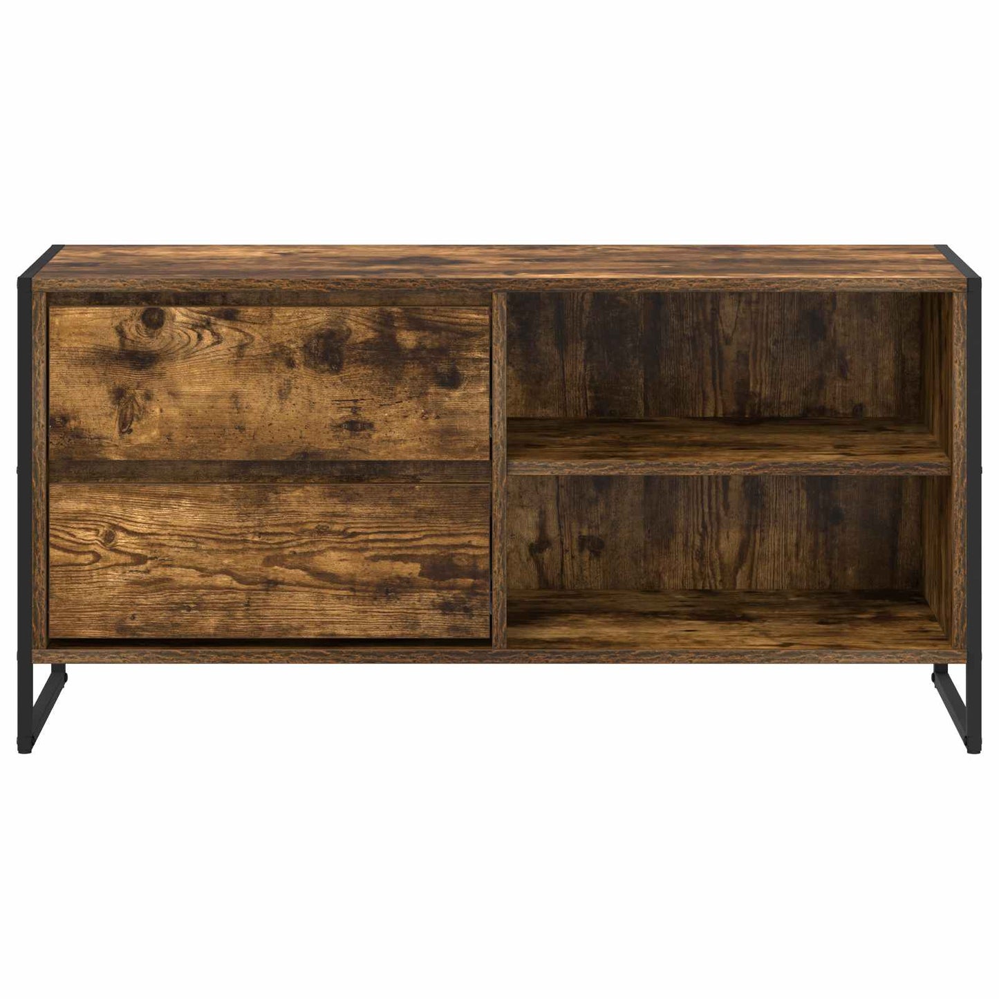 TV-Schränk 100 x 36 x 49,5 cm Raucharbe Holzwerkstoff