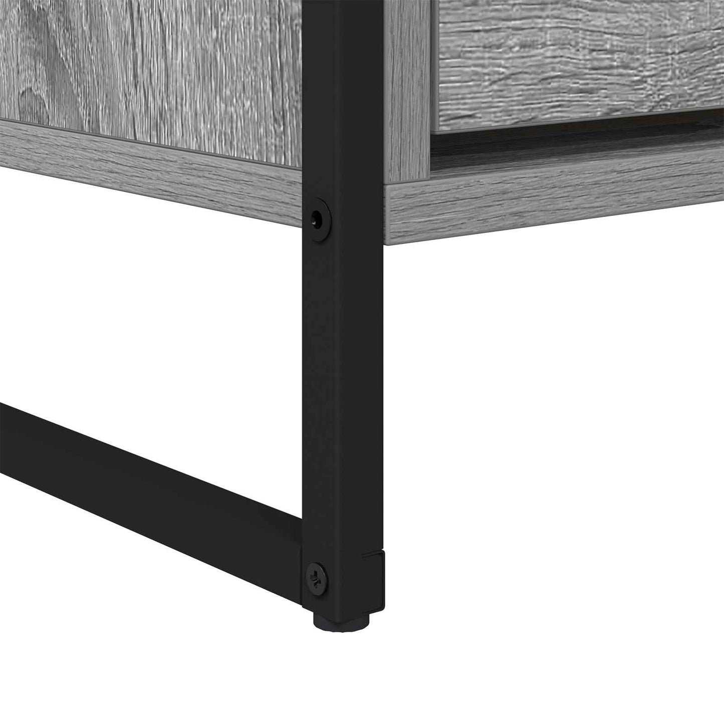 TV-Schränk 100 x 36 x 49,5 cm Graues Sonoma Holzwerkstoff