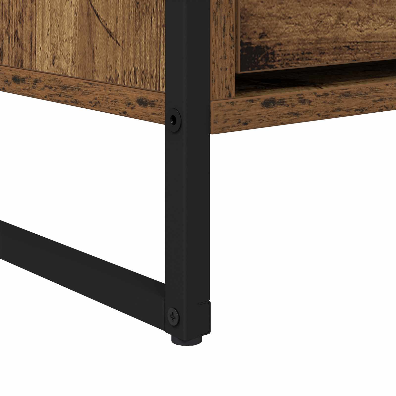 TV-Schränk 100 x 36 x 49,5 cm Altholz Holzwerkstoff