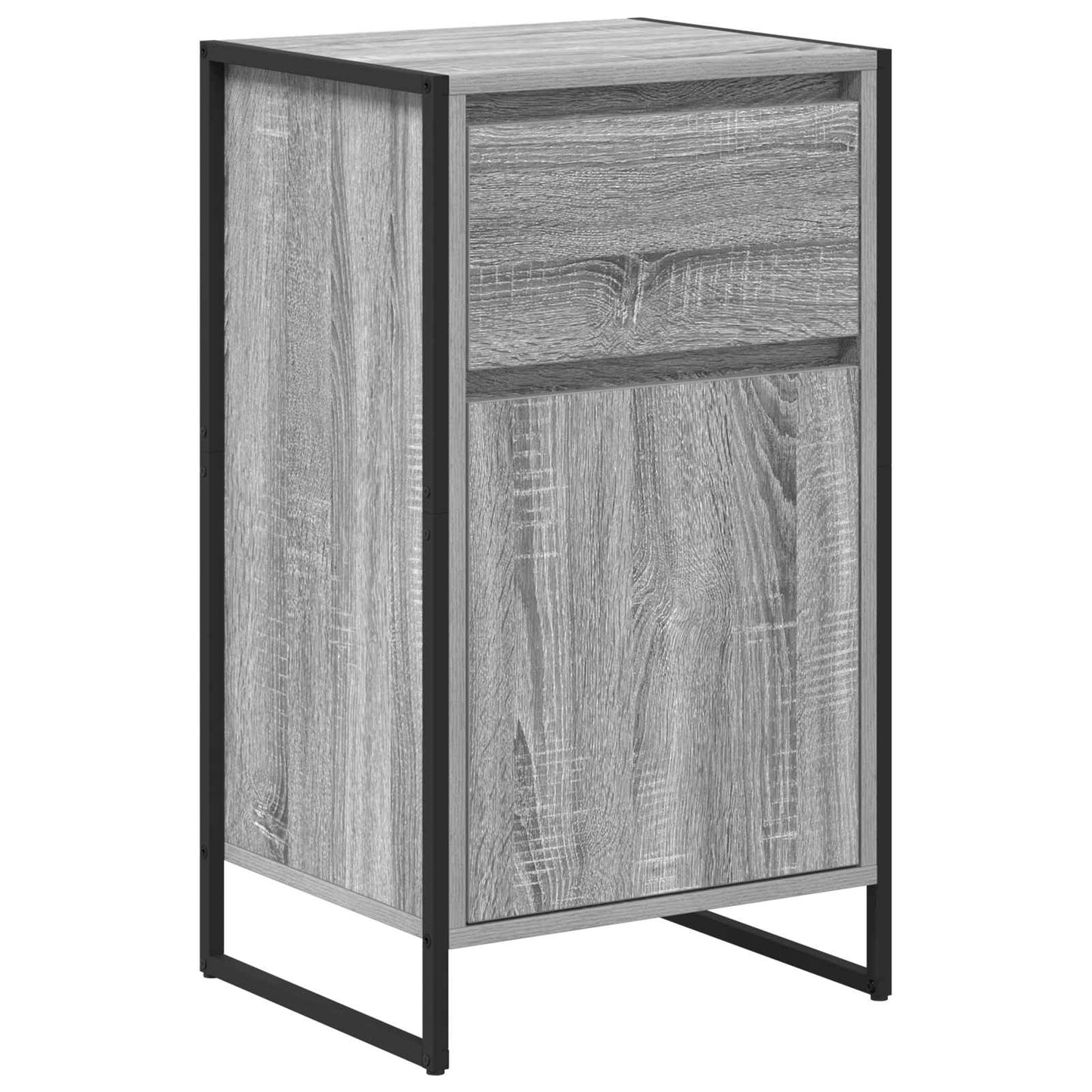 Sideboard Graues Sonoma 43 x 36 x 75,5 cm Holzwerkstoff