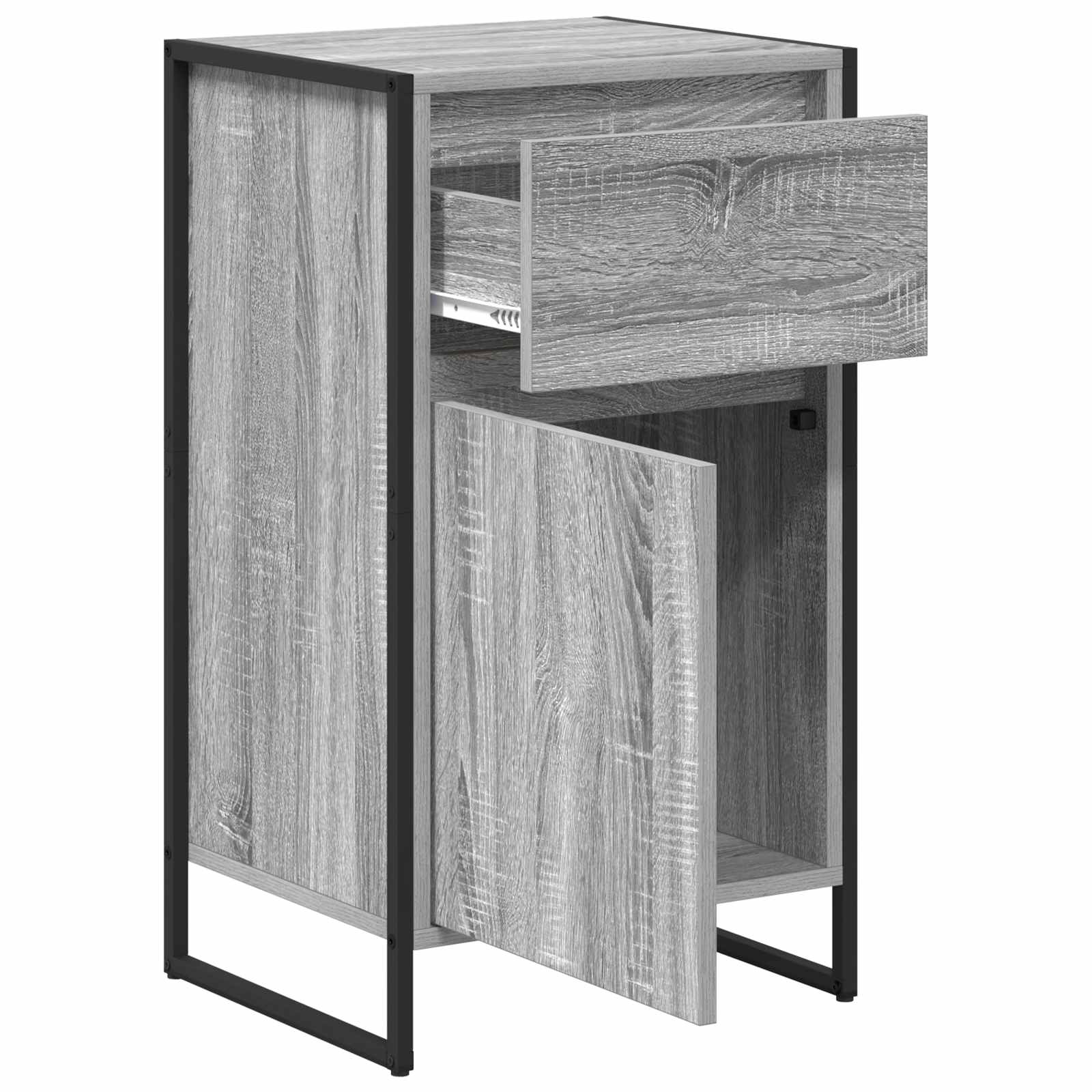 Sideboard Graues Sonoma 43 x 36 x 75,5 cm Holzwerkstoff