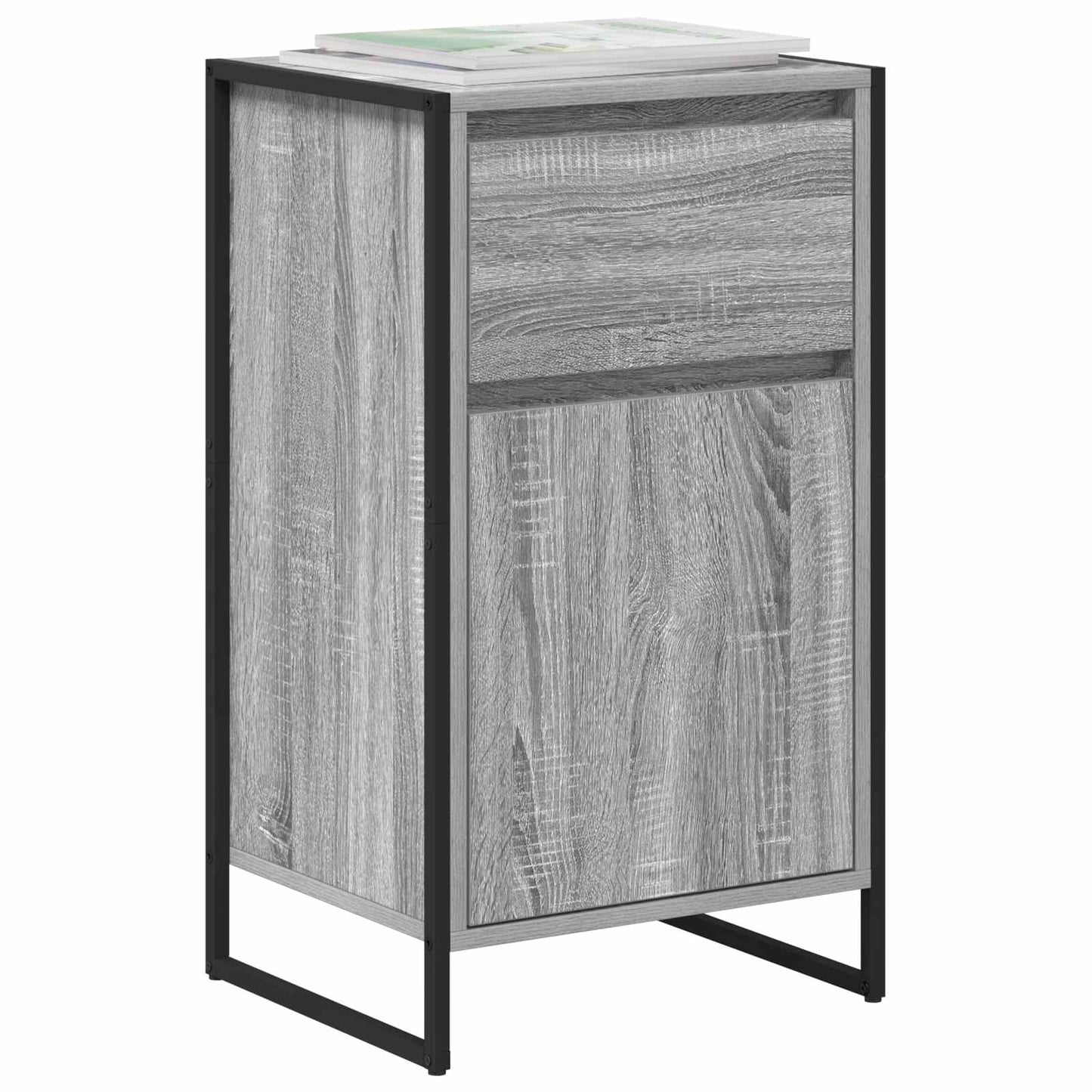 Sideboard Graues Sonoma 43 x 36 x 75,5 cm Holzwerkstoff