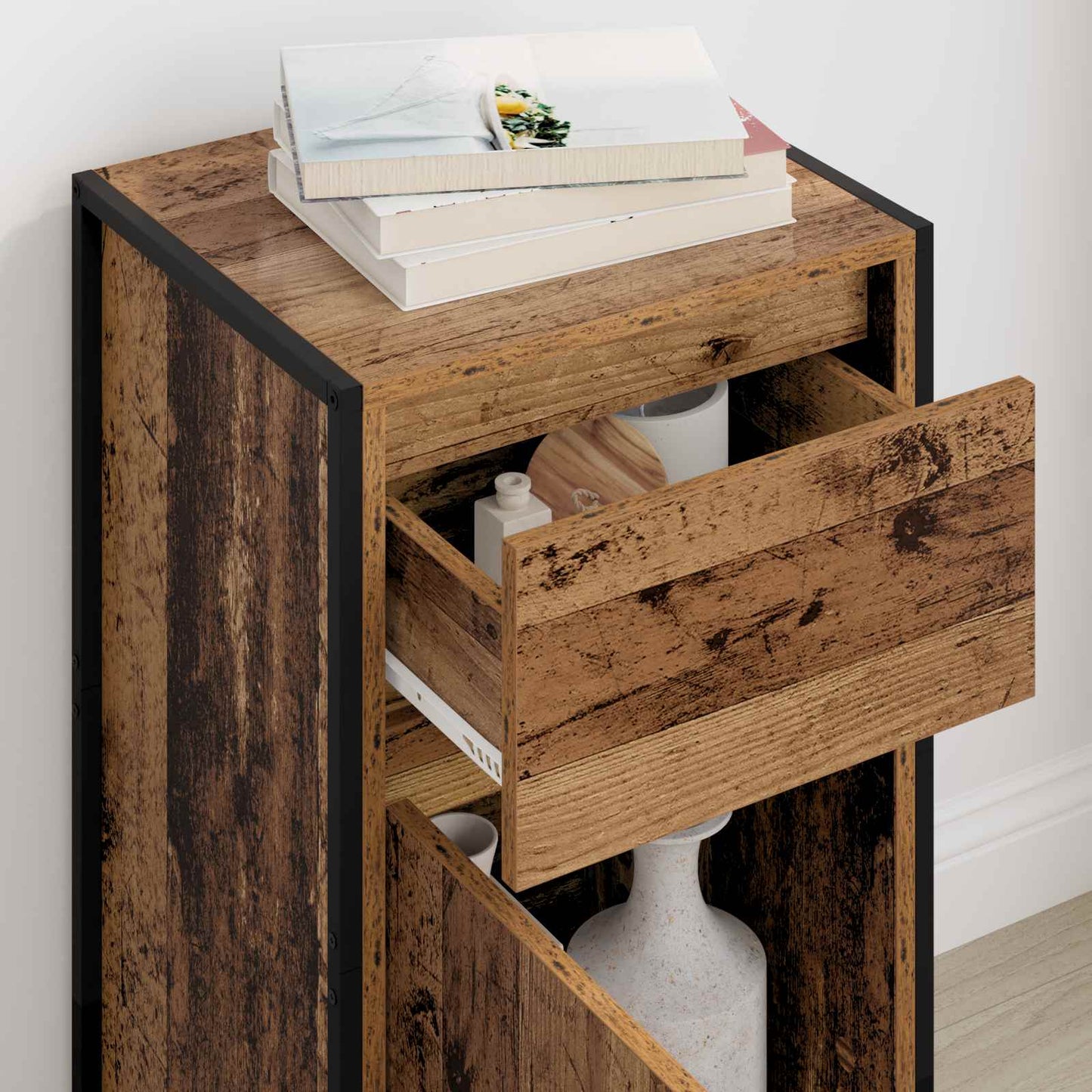 Sideboard Altholz 43 x 36 x 75,5 cm Holzwerkstoff