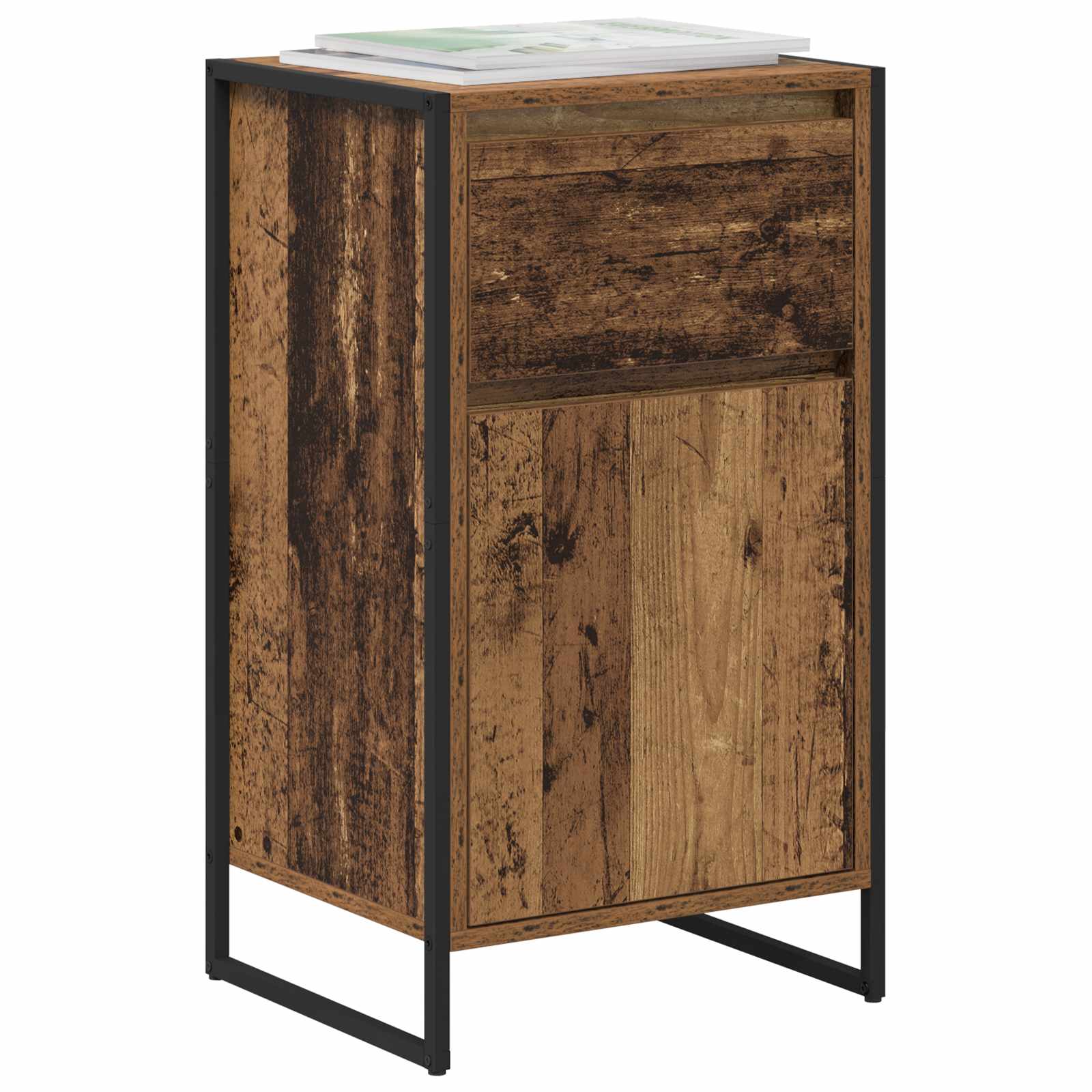 Sideboard Altholz 43 x 36 x 75,5 cm Holzwerkstoff