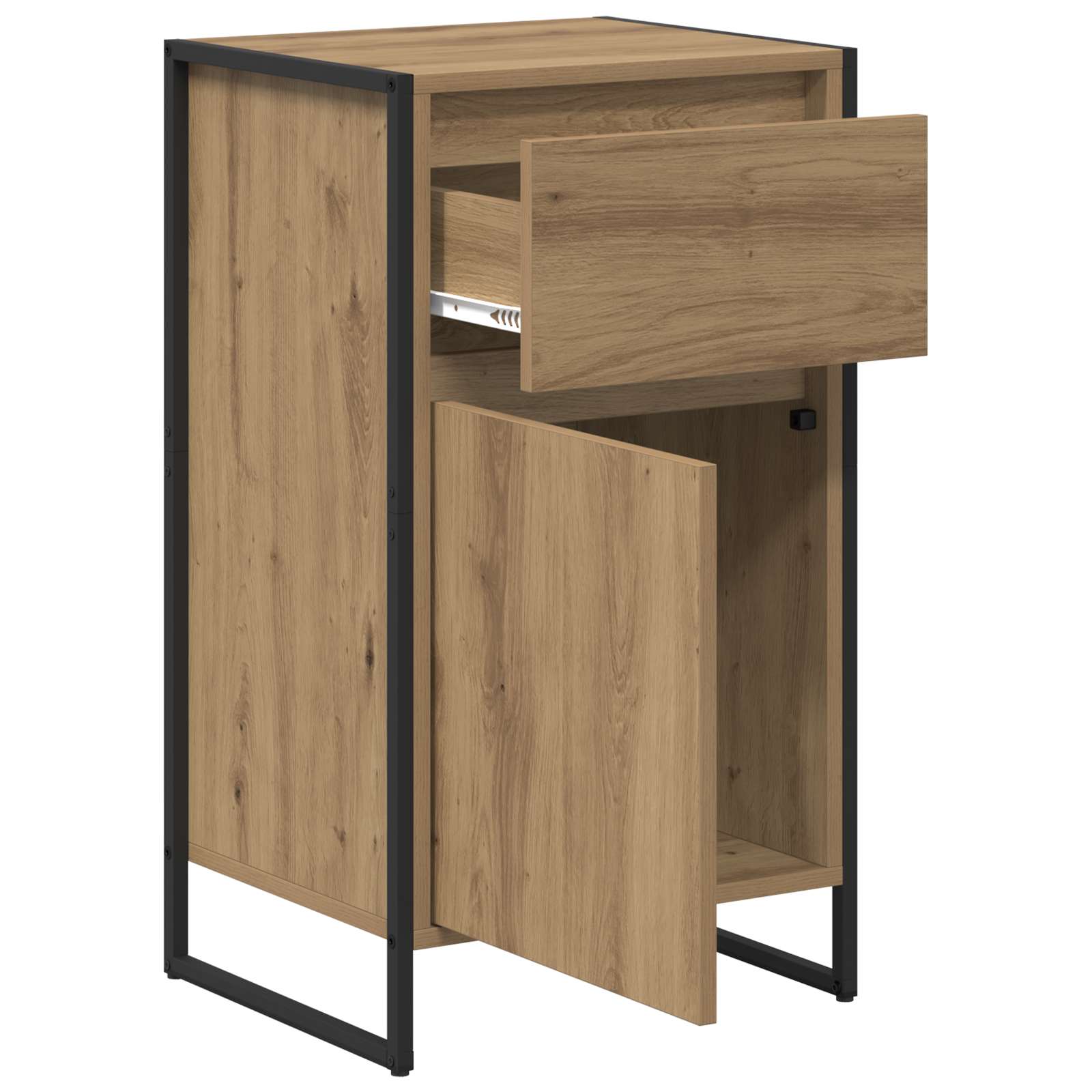 Sideboard Kunsthandwerk Eiche 43 x 36 x 75,5 cm Holzwerkstoff