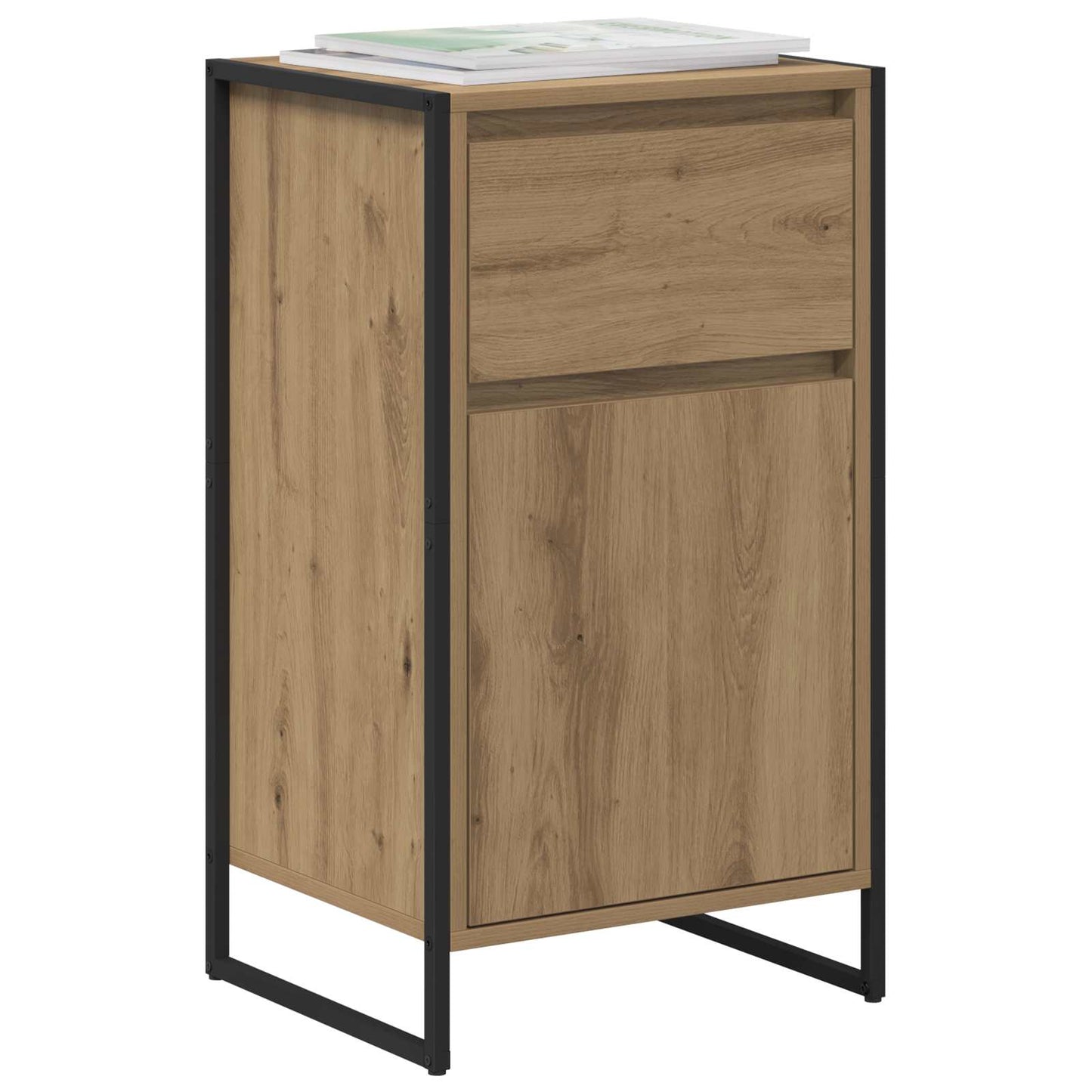 Sideboard Kunsthandwerk Eiche 43 x 36 x 75,5 cm Holzwerkstoff