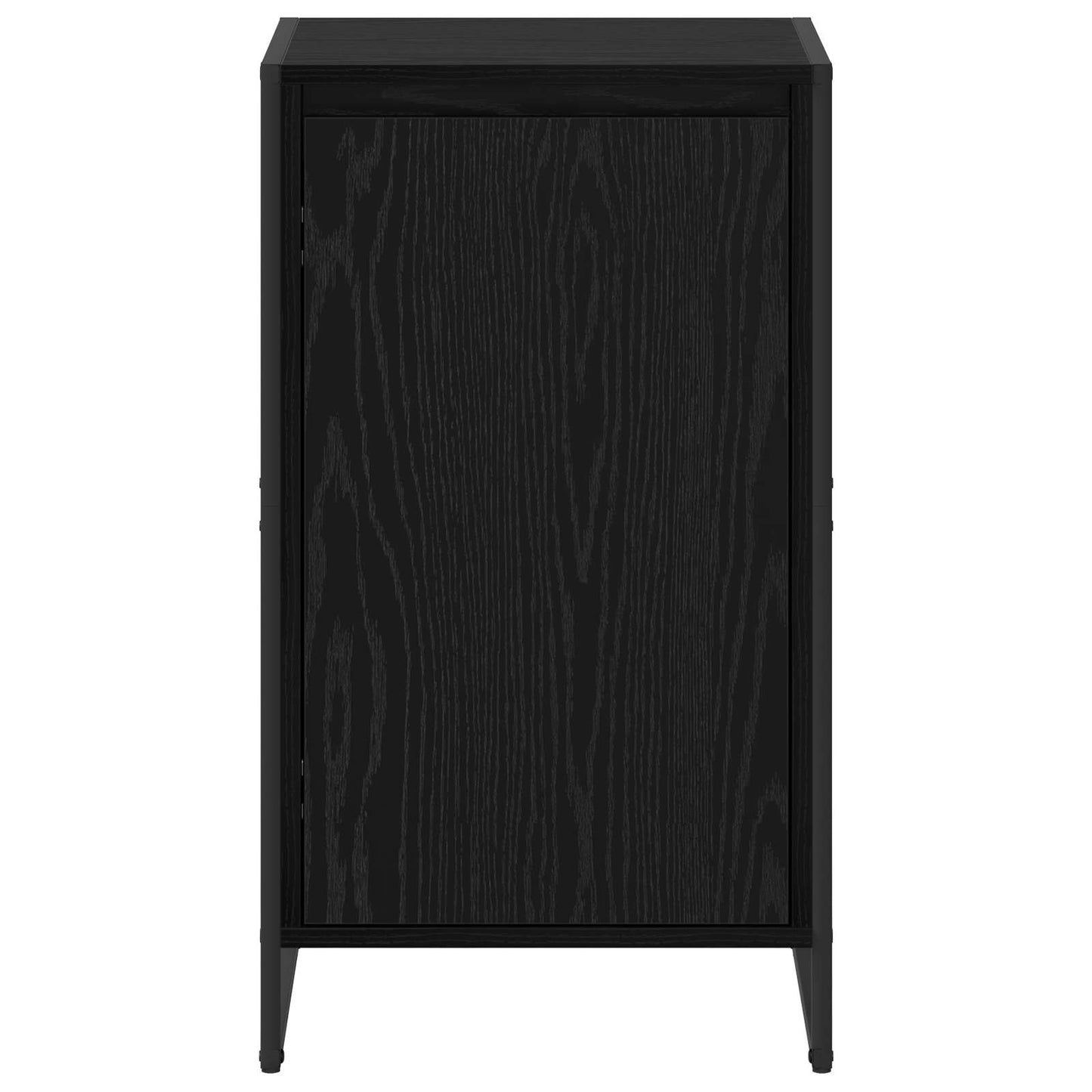 Sideboard Schwarz Eichen-Optik 43 x 36 x 75,5 cm Holzwerkstoff