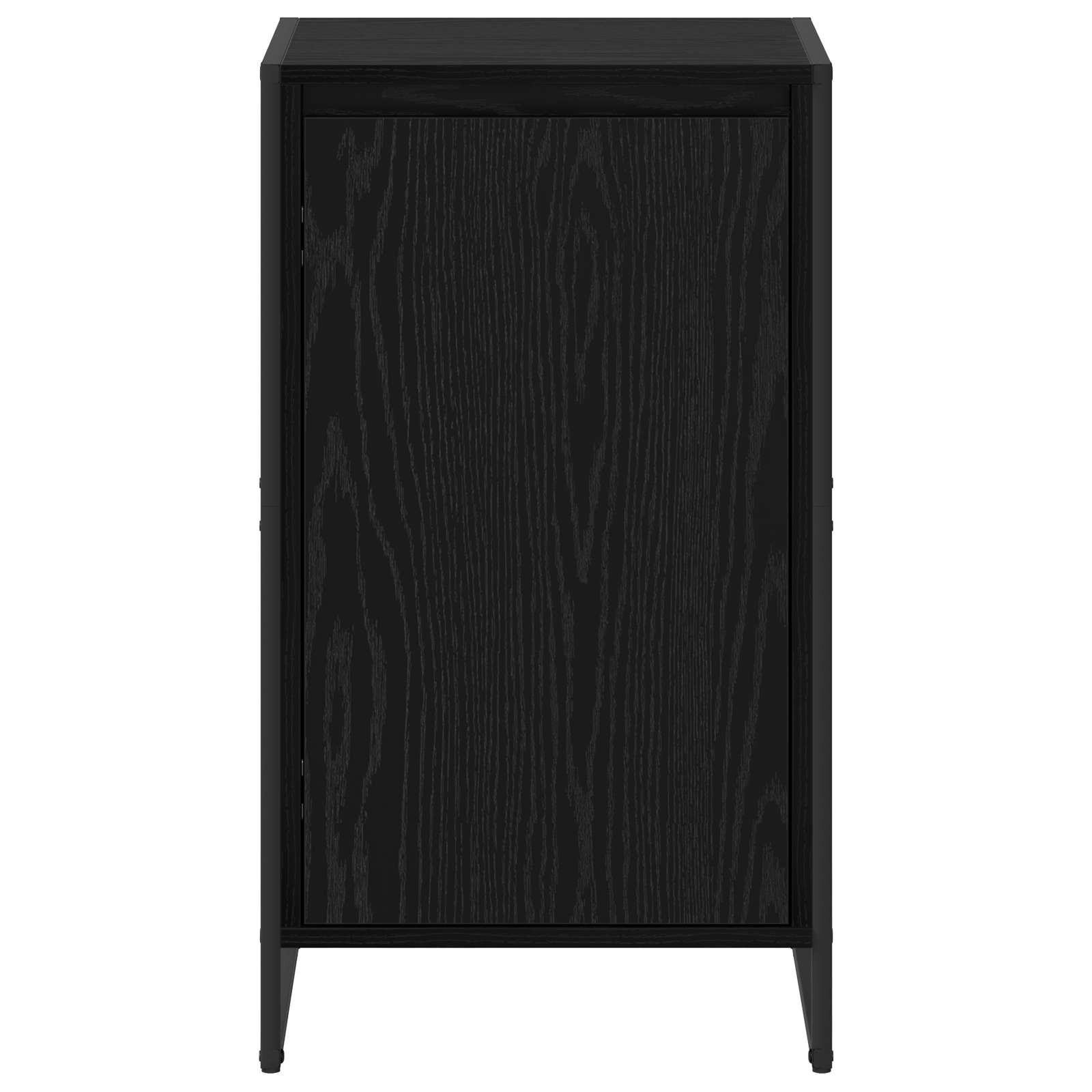 Sideboard Schwarz Eichen-Optik 43 x 36 x 75,5 cm Holzwerkstoff