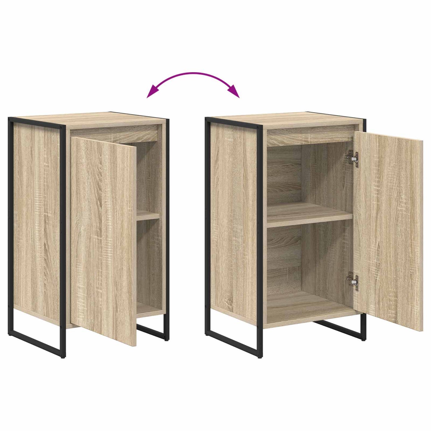Sideboard Sonoma 43 x 36 x 75,5 cm Holzwerkstoff