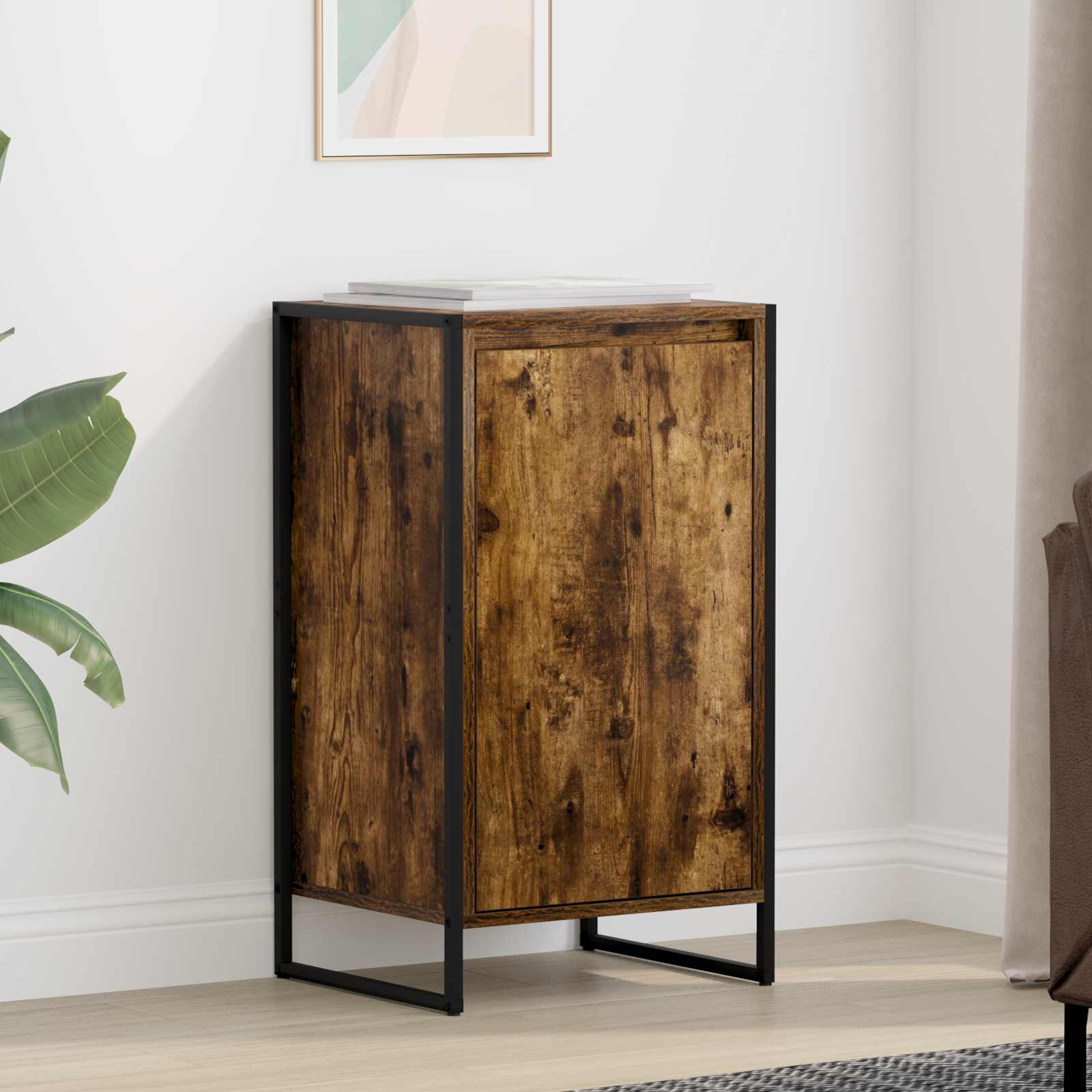 Sideboard Raucharbe 43 x 36 x 75,5 cm Holzwerkstoff