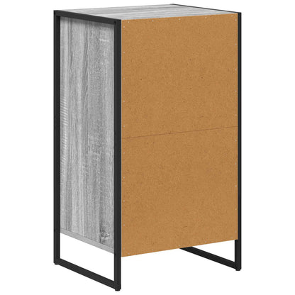 Sideboard Sonoma-Grau 43 x 36 x 75,5 cm Holzwerkstoff