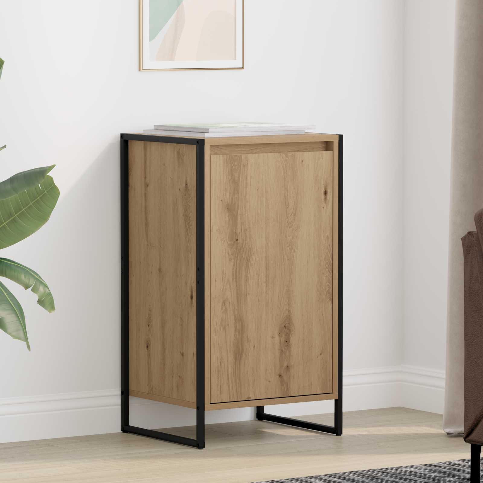 Sideboard Kunsthandwerk Eiche 43 x 36 x 75,5 cm Holzwerkstoff