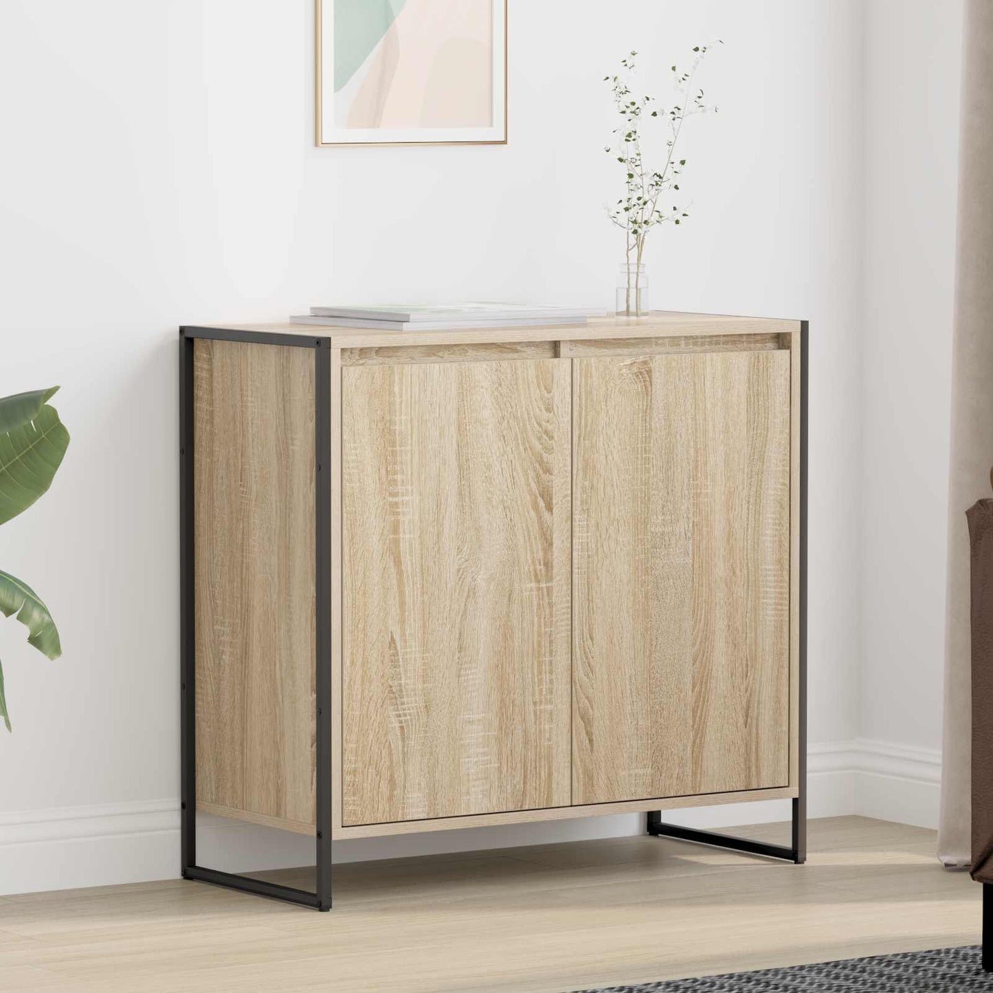 Seitenschrank Sonoma 79 x 36 x 75 cm Holzwerkstoff