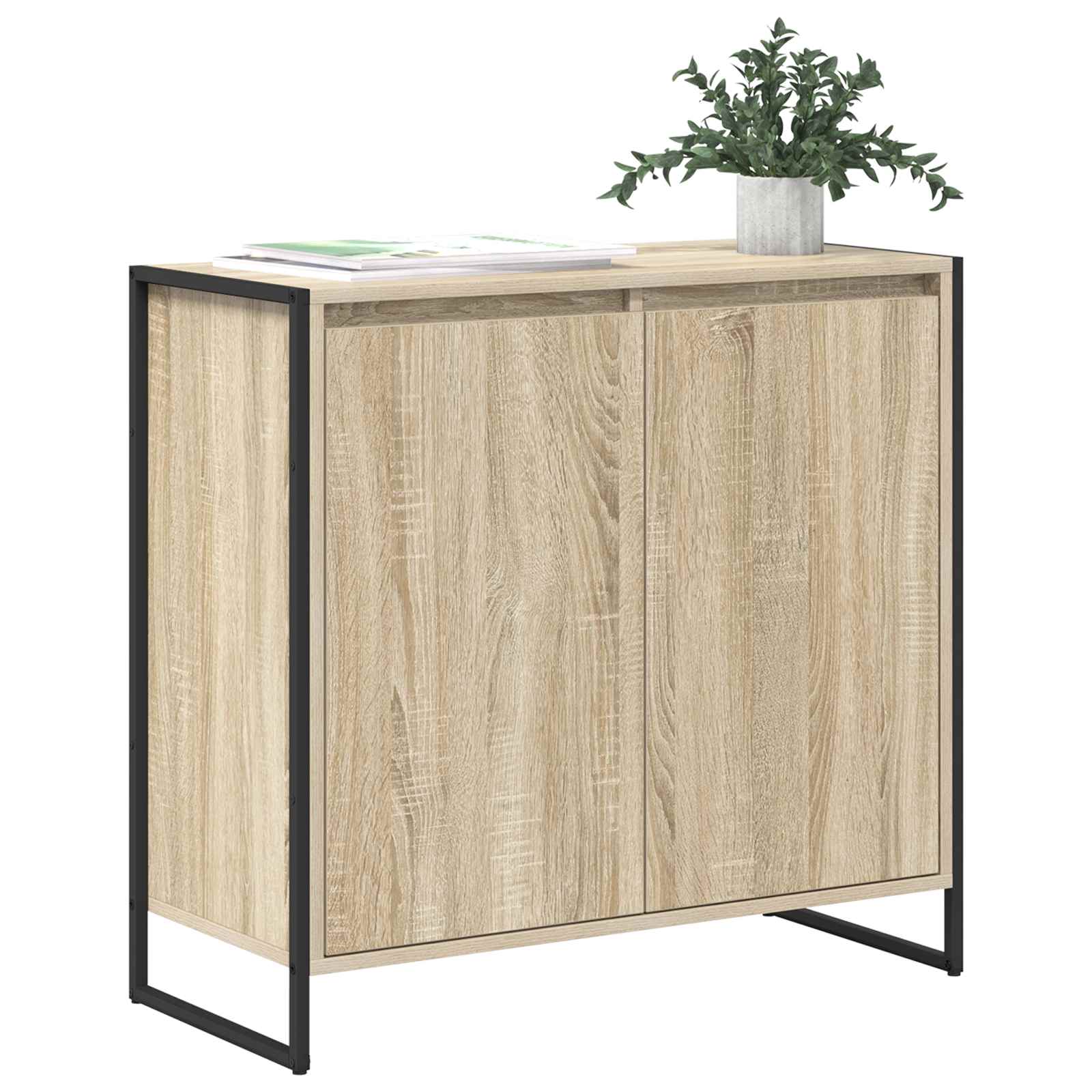 Seitenschrank Sonoma 79 x 36 x 75 cm Holzwerkstoff