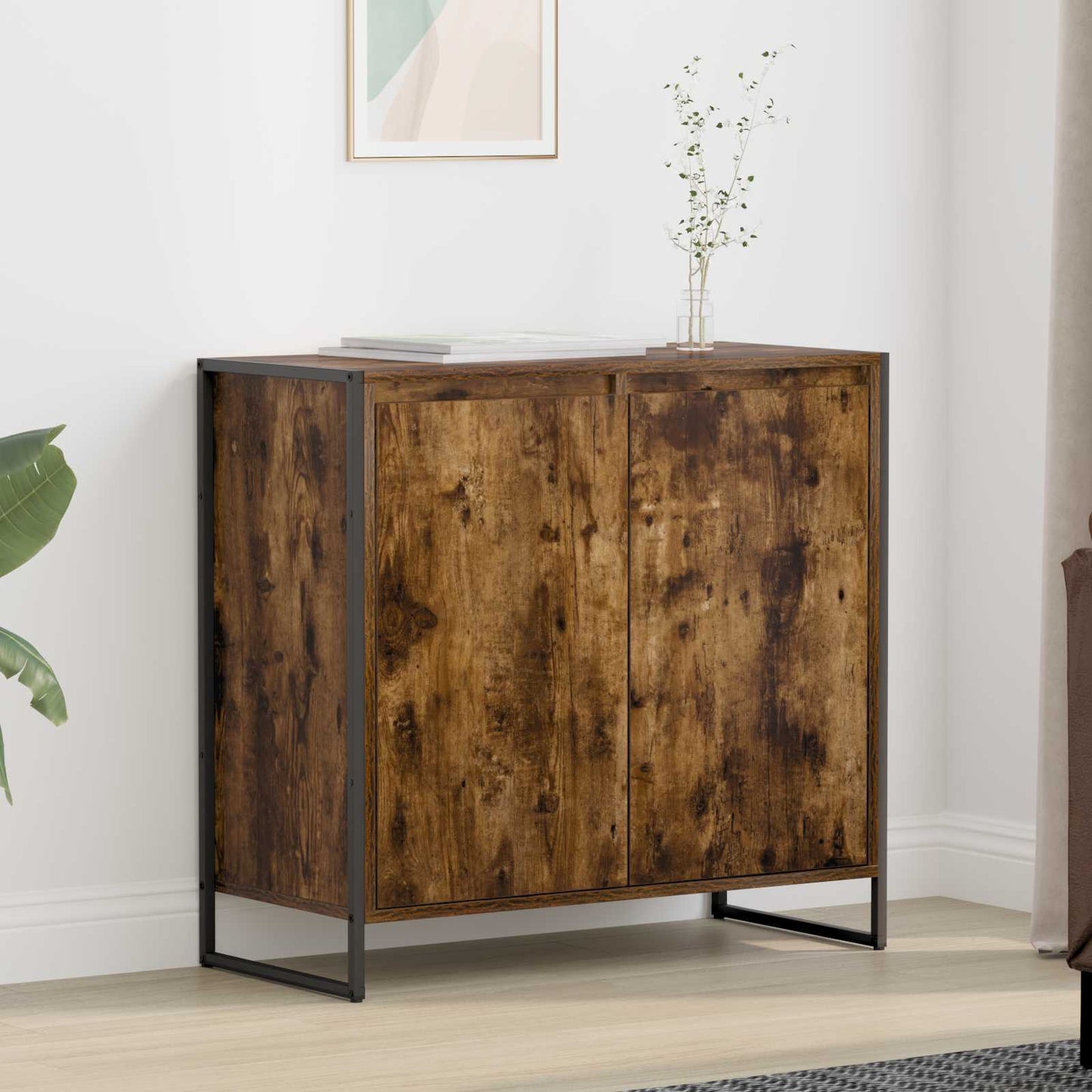 Seitenschrank Raucharbe 79 x 36 x 75 cm Holzwerkstoff