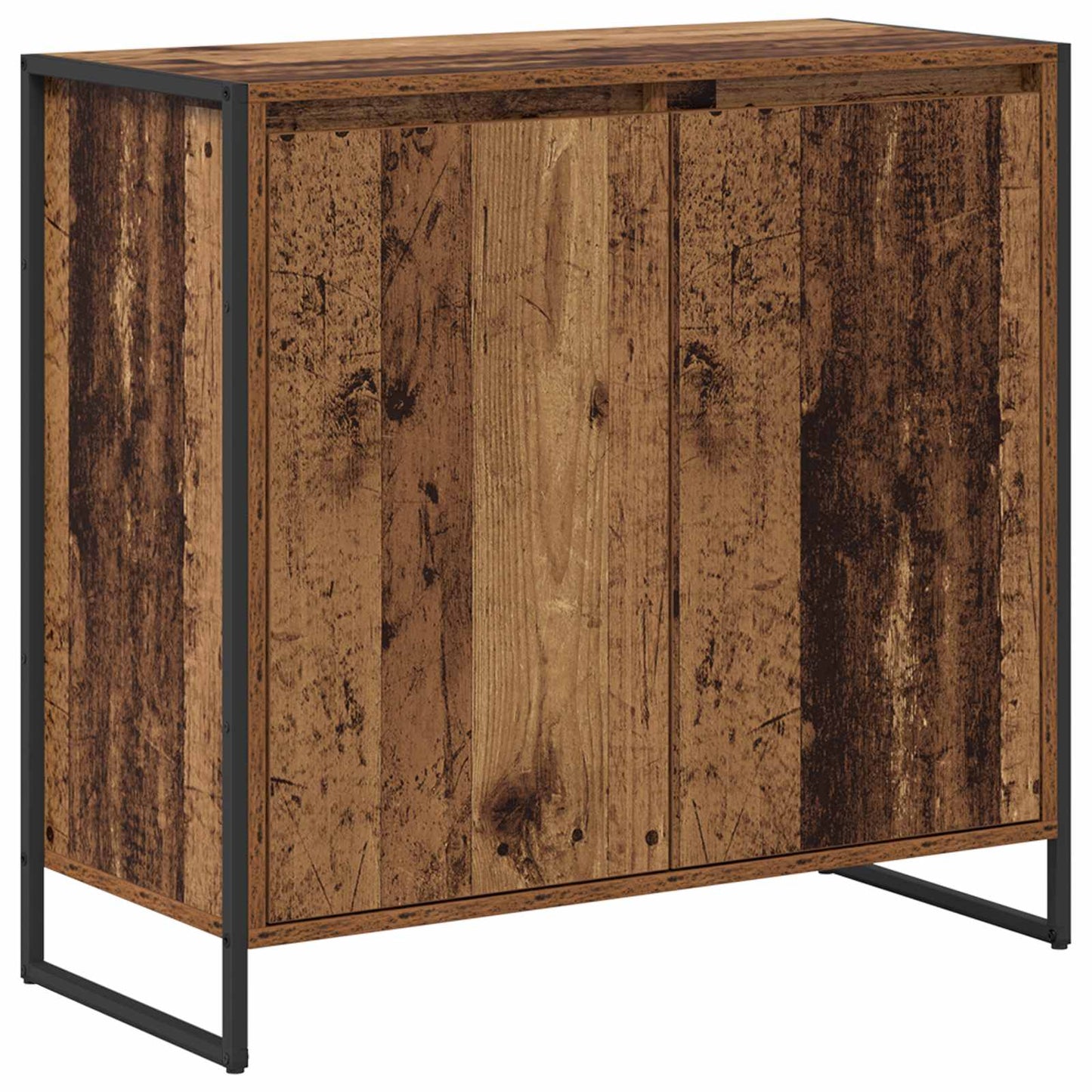 Seitenschrank Altholz 79 x 36 x 75 cm Holzwerkstoff