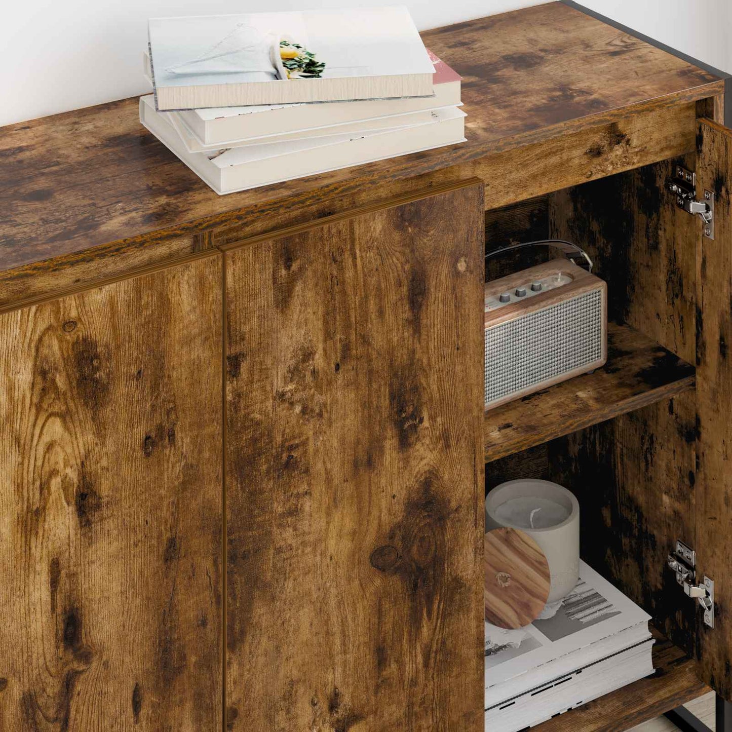 Seitenschrank Raucharbe 96,5 x 30 x 75 cm Holzwerkstoff