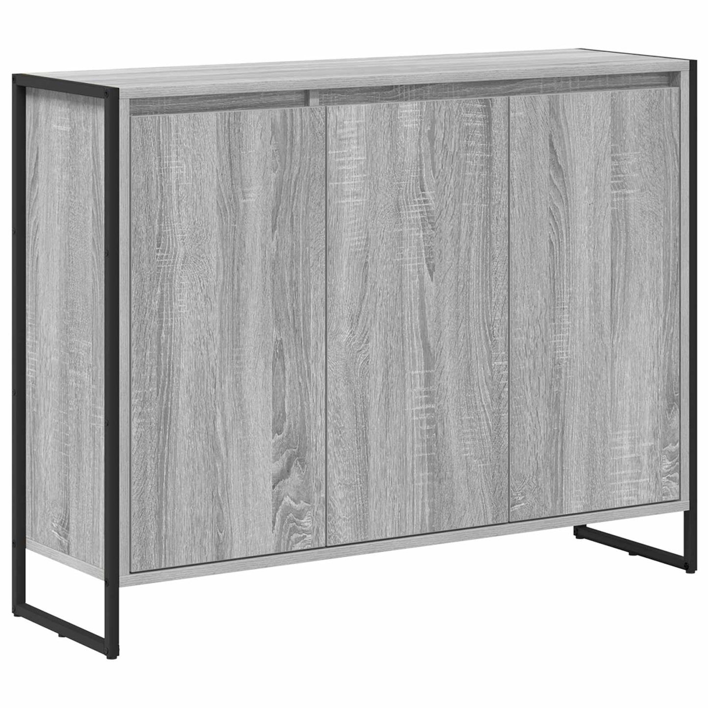 Seitenschrank Graues Sonoma 96,5 x 30 x 75 cm Holzwerkstoff