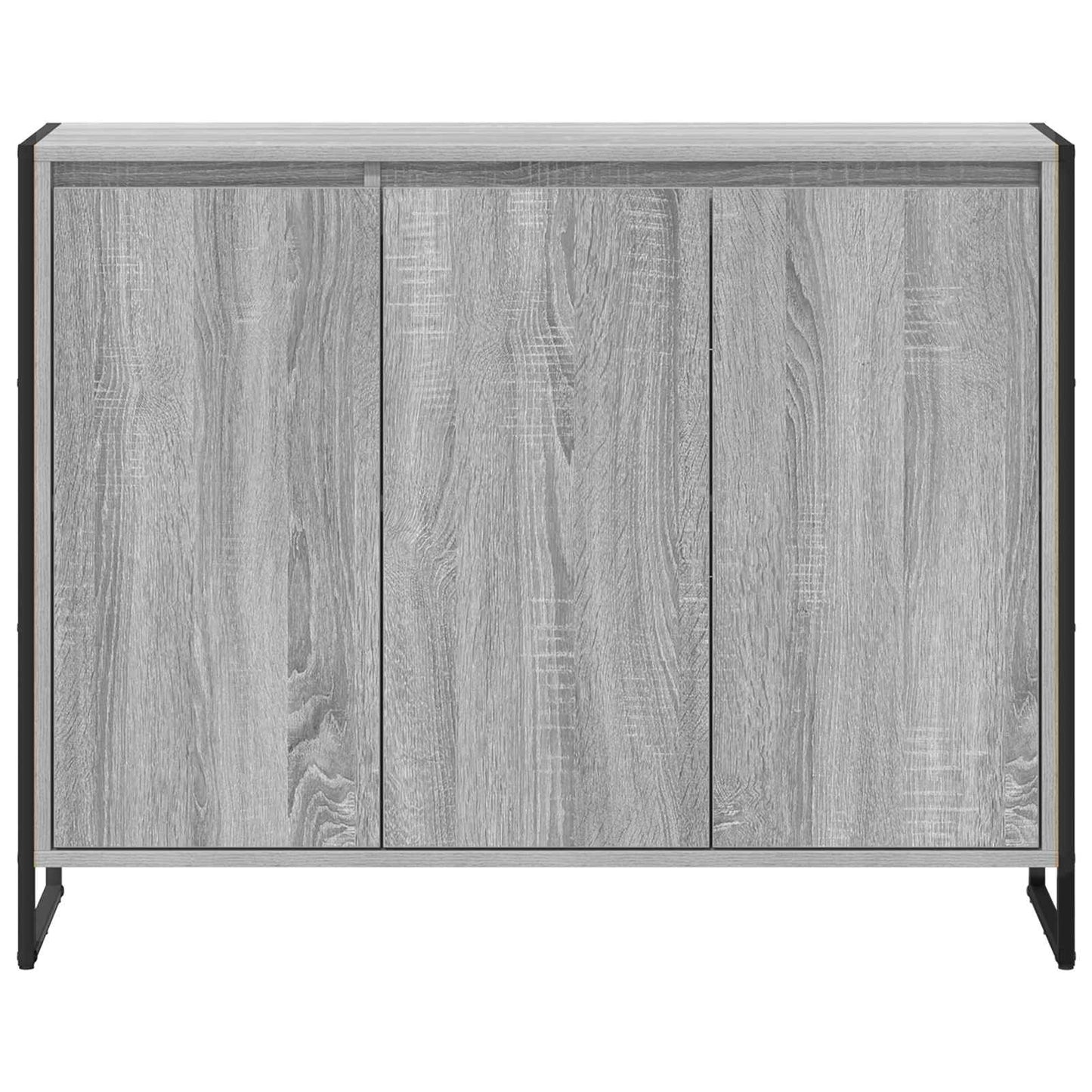 Seitenschrank Graues Sonoma 96,5 x 30 x 75 cm Holzwerkstoff