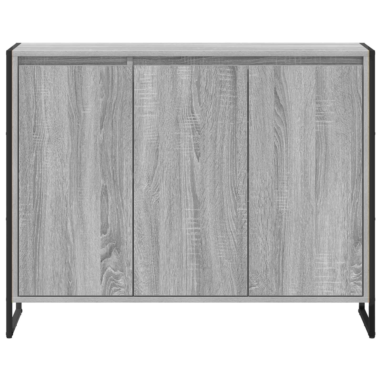 Seitenschrank Graues Sonoma 96,5 x 30 x 75 cm Holzwerkstoff