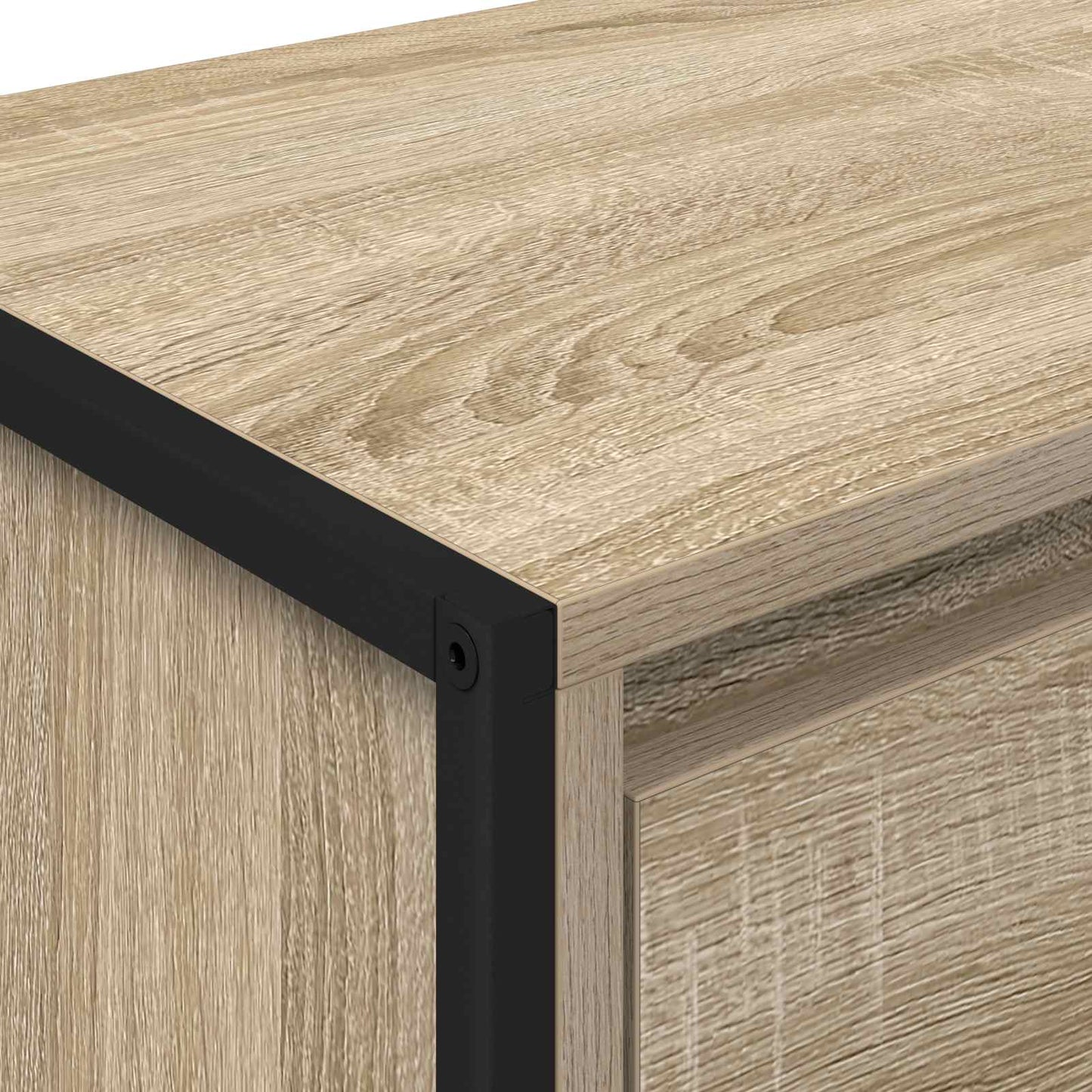 TV-Schränk 100 x 36 x 49.5 cm Sonoma Holzwerkstoff