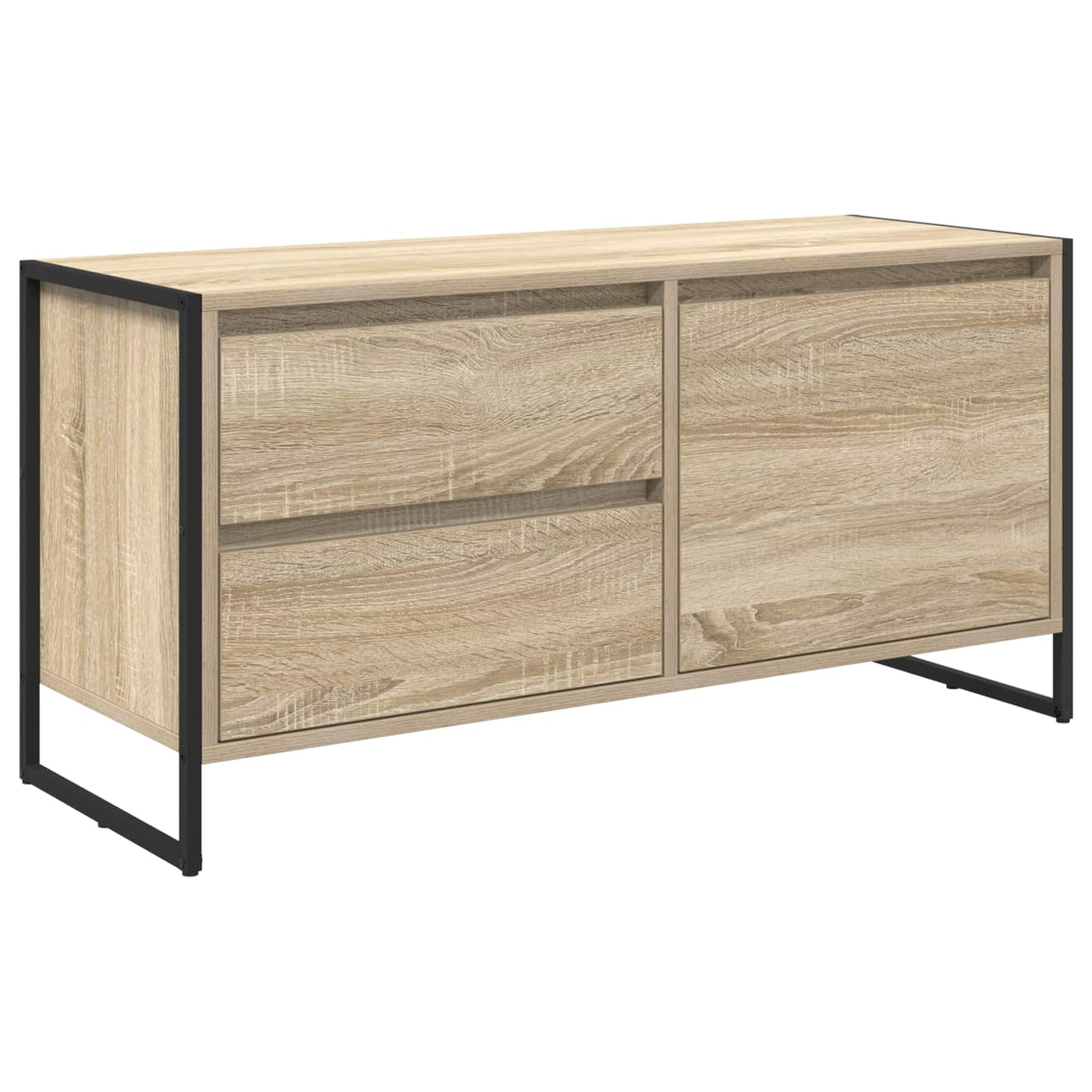 TV-Schränk 100 x 36 x 49.5 cm Sonoma Holzwerkstoff
