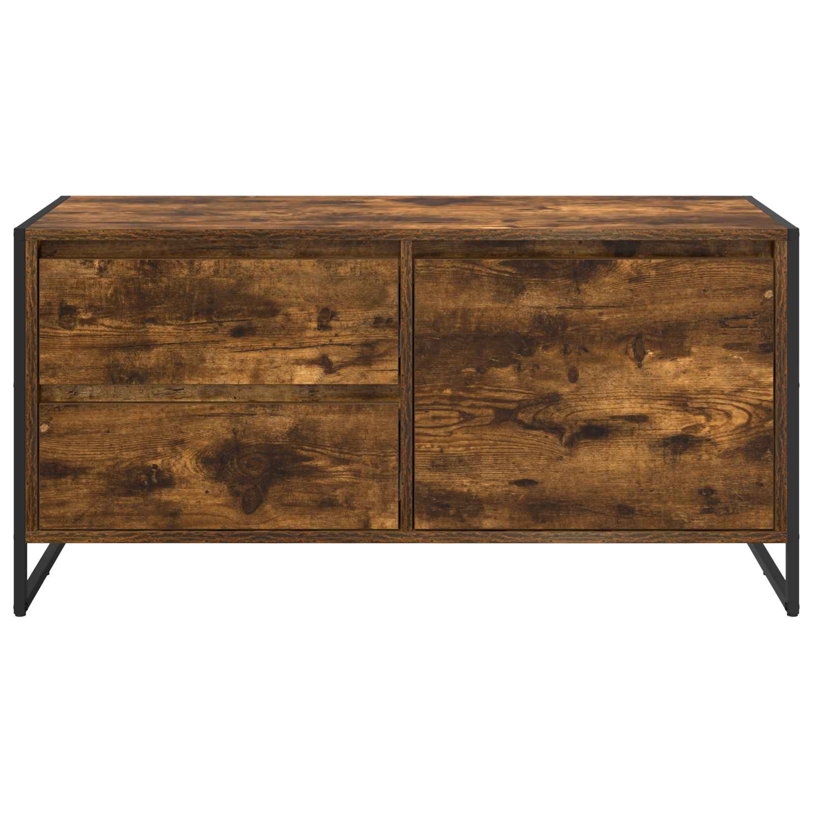 TV-Schränk 100 x 36 x 49.5 cm Raucharbe Holzwerkstoff
