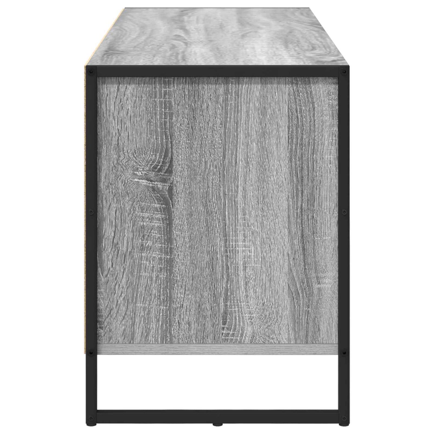 TV-Schränk 100 x 36 x 49.5 cm Graues Sonoma Holzwerkstoff