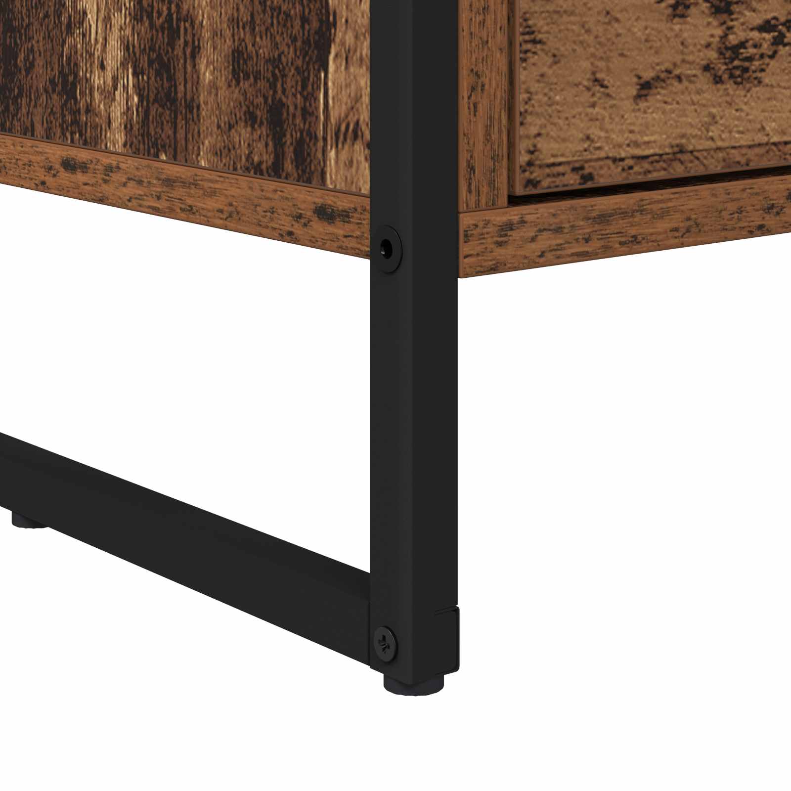 TV-Schränk 100 x 36 x 49.5 cm Altholz Holzwerkstoff