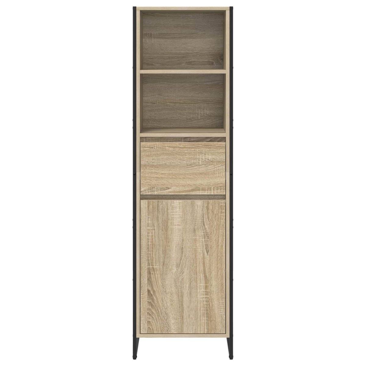 Bücherregal Sonoma-Eiche 43 x 36 x 150,5 cm Holzwerkstoff