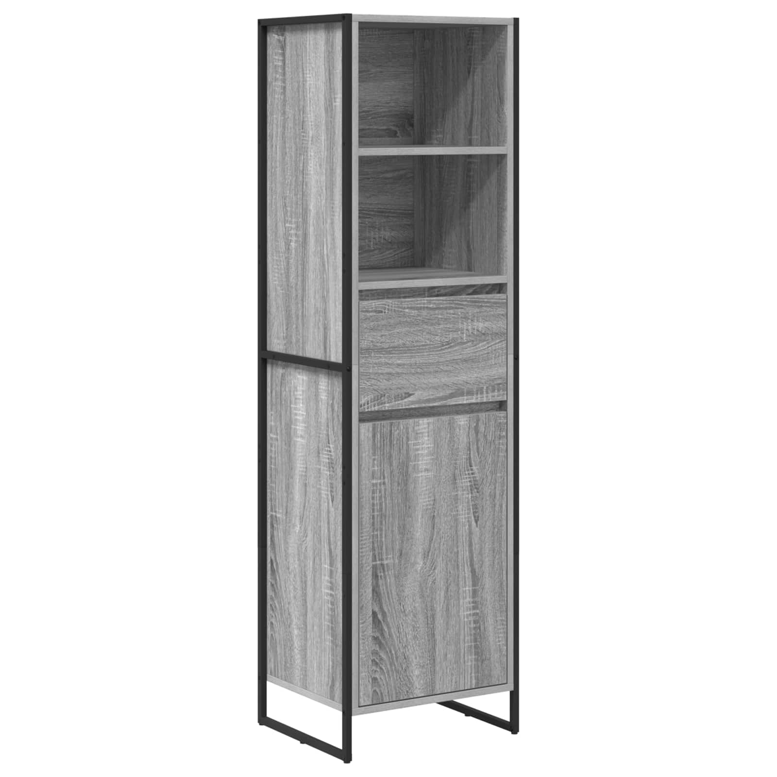 Bücherregal Graues Sonoma 43 x 36 x 150,5 cm Holzwerkstoff