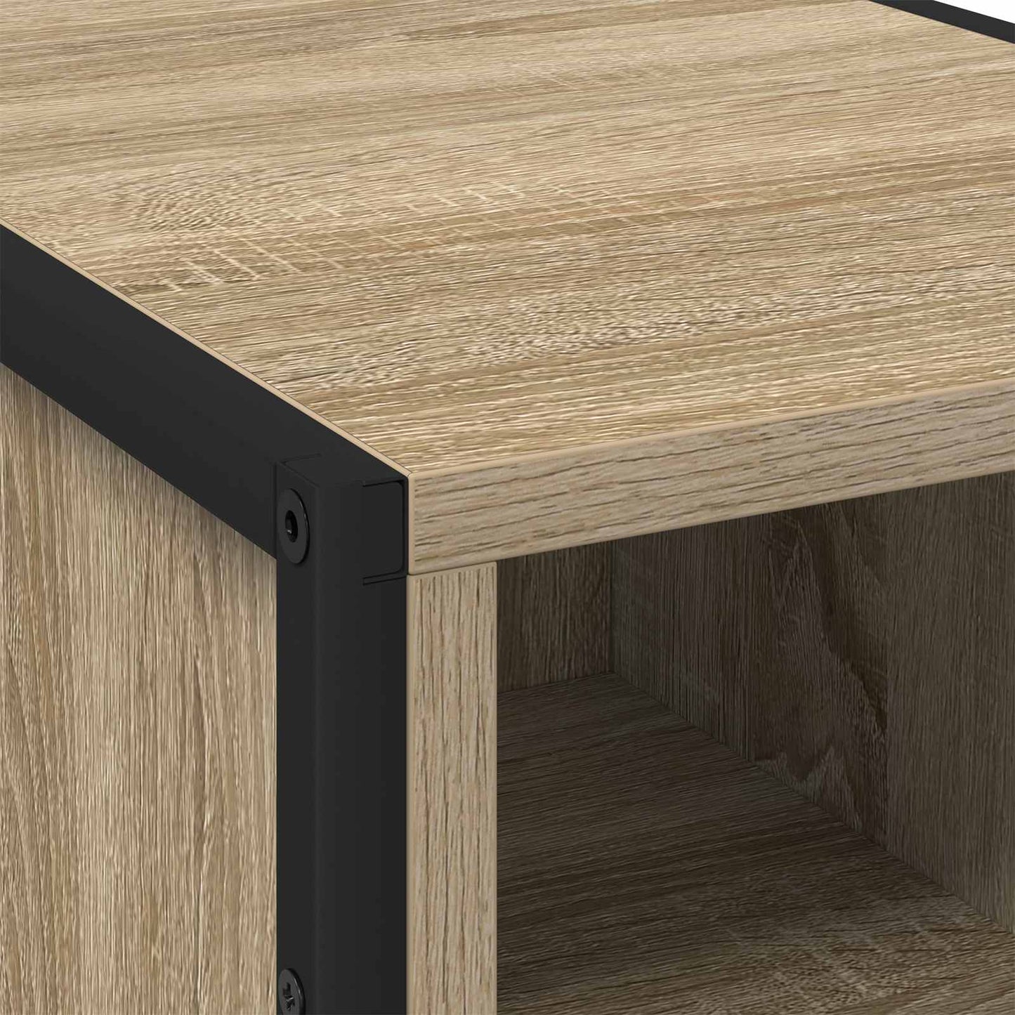 Nachttisch 2 stk. Sonoma 39,5 x 30 x 50 cm Holzwerkstoff