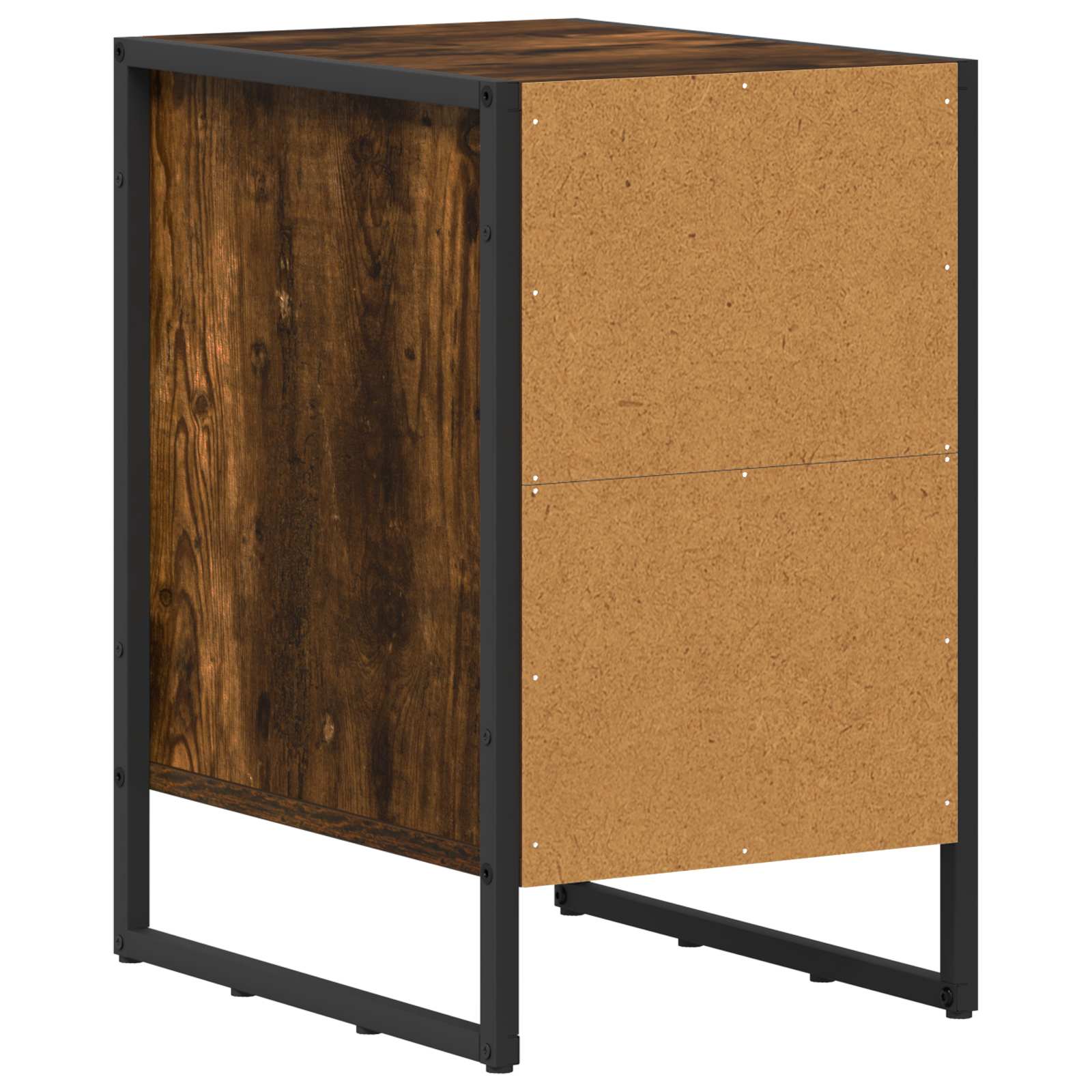Nachttisch 2 stk. Rauches Eiche 39,5 x 30 x 50 cm Holzwerkstoff