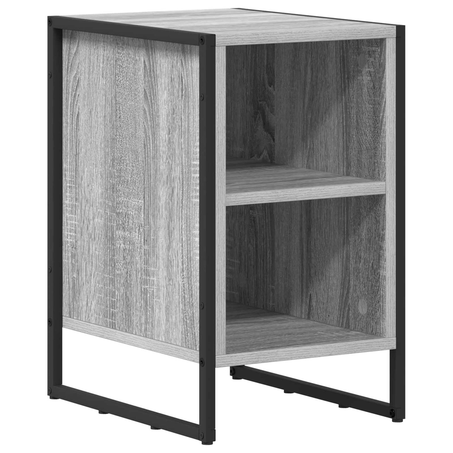 Nachttisch Graues Sonoma 39,5 x 30 x 50 cm Holzwerkstoff