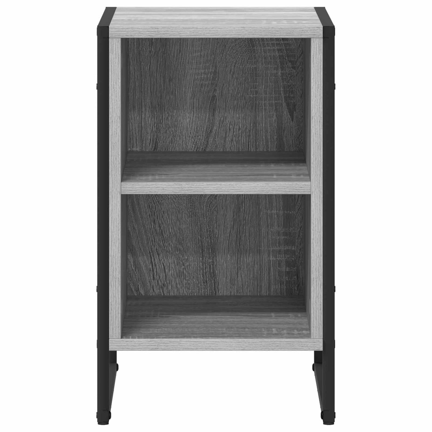 Nachttisch 2 stk. Graues Sonoma 39,5 x 30 x 50 cm Holzwerkstoff