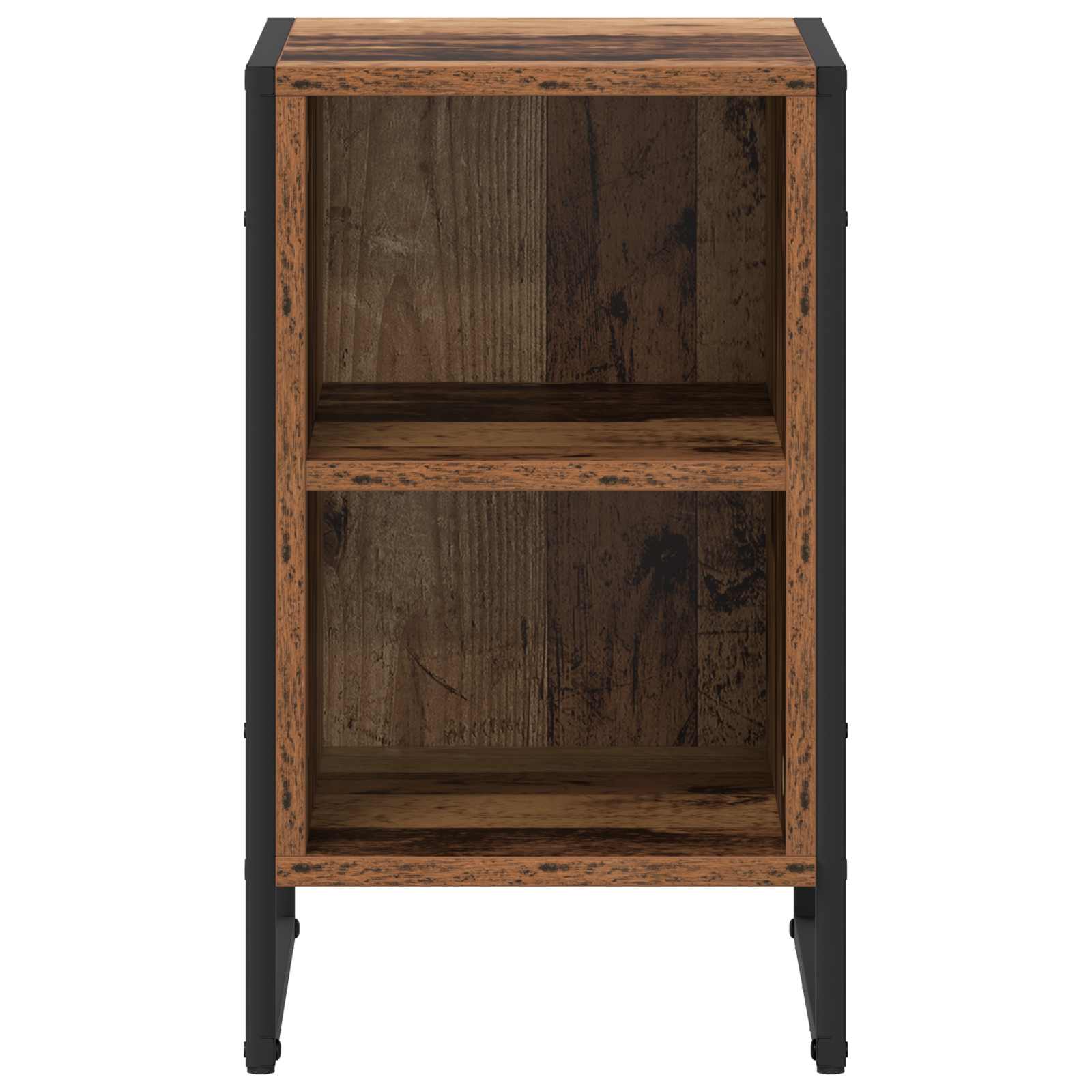 Nachttisch 2 stk. Altholz 39,5 x 30 x 50 cm Holzwerkstoff