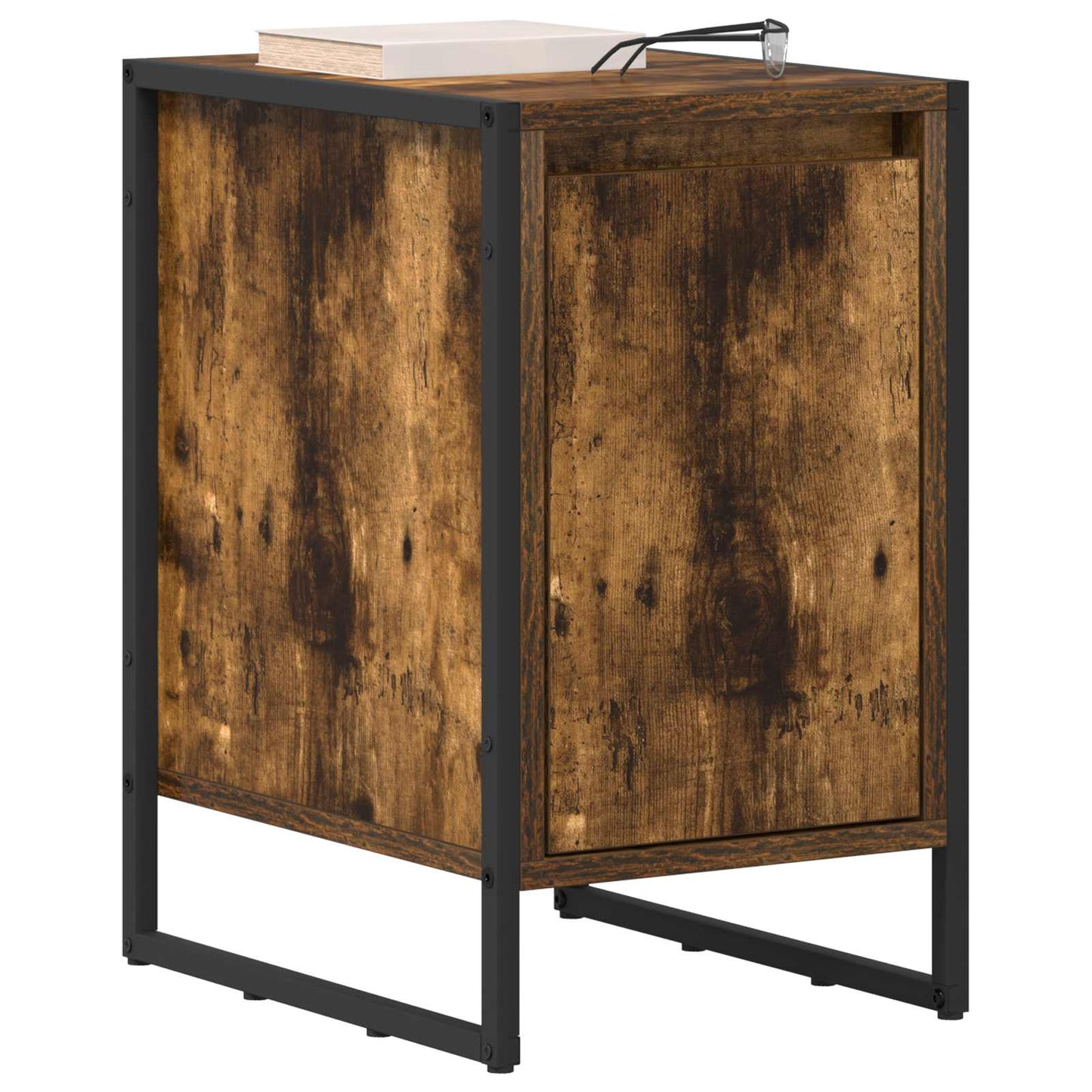 Nachttisch 2 stk. Raucharbe 39,5 x 30 x 50 cm Holzwerkstoff