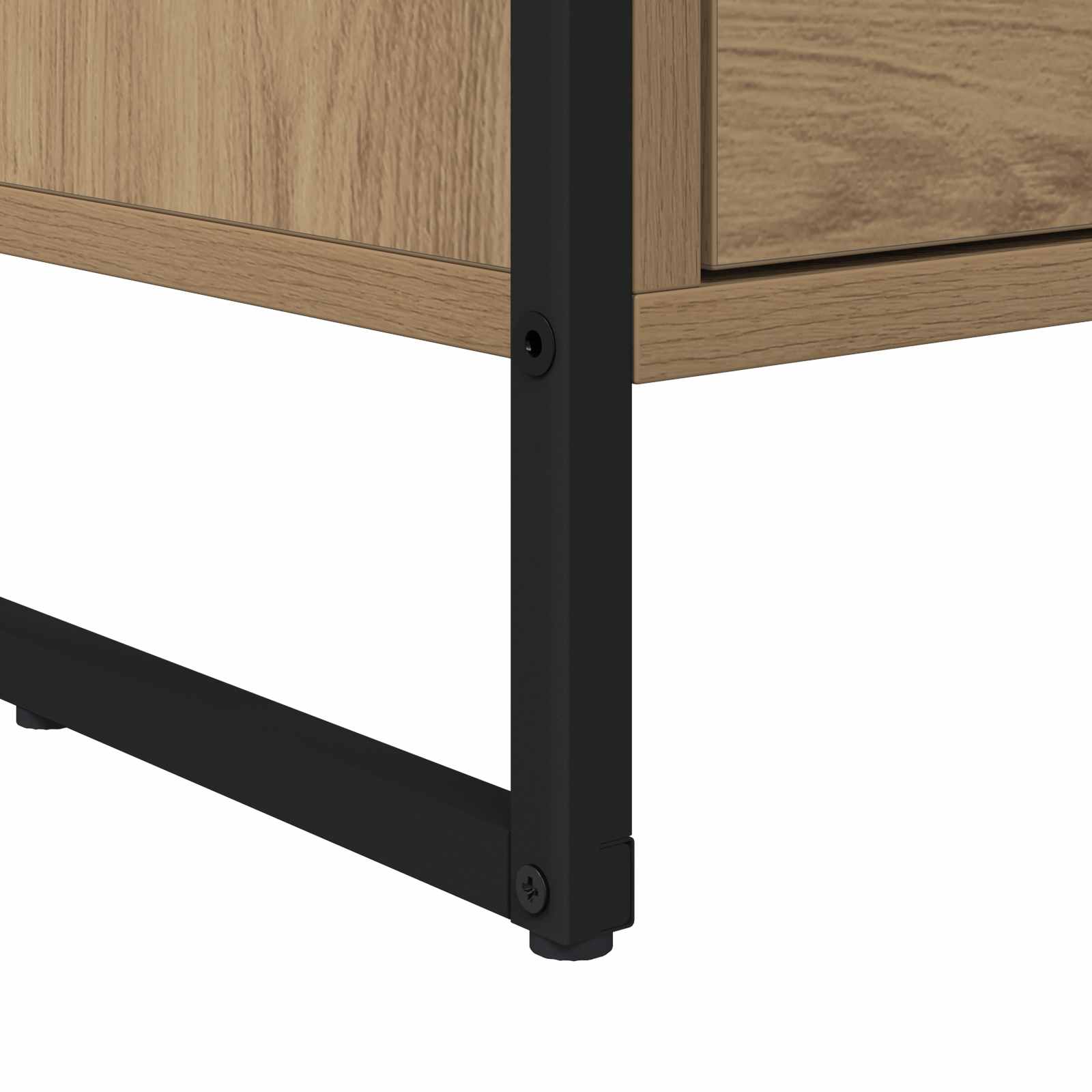 Nachttisch Kunsthandwerk Eiche 39,5 x 30 x 50 cm Holzwerkstoff