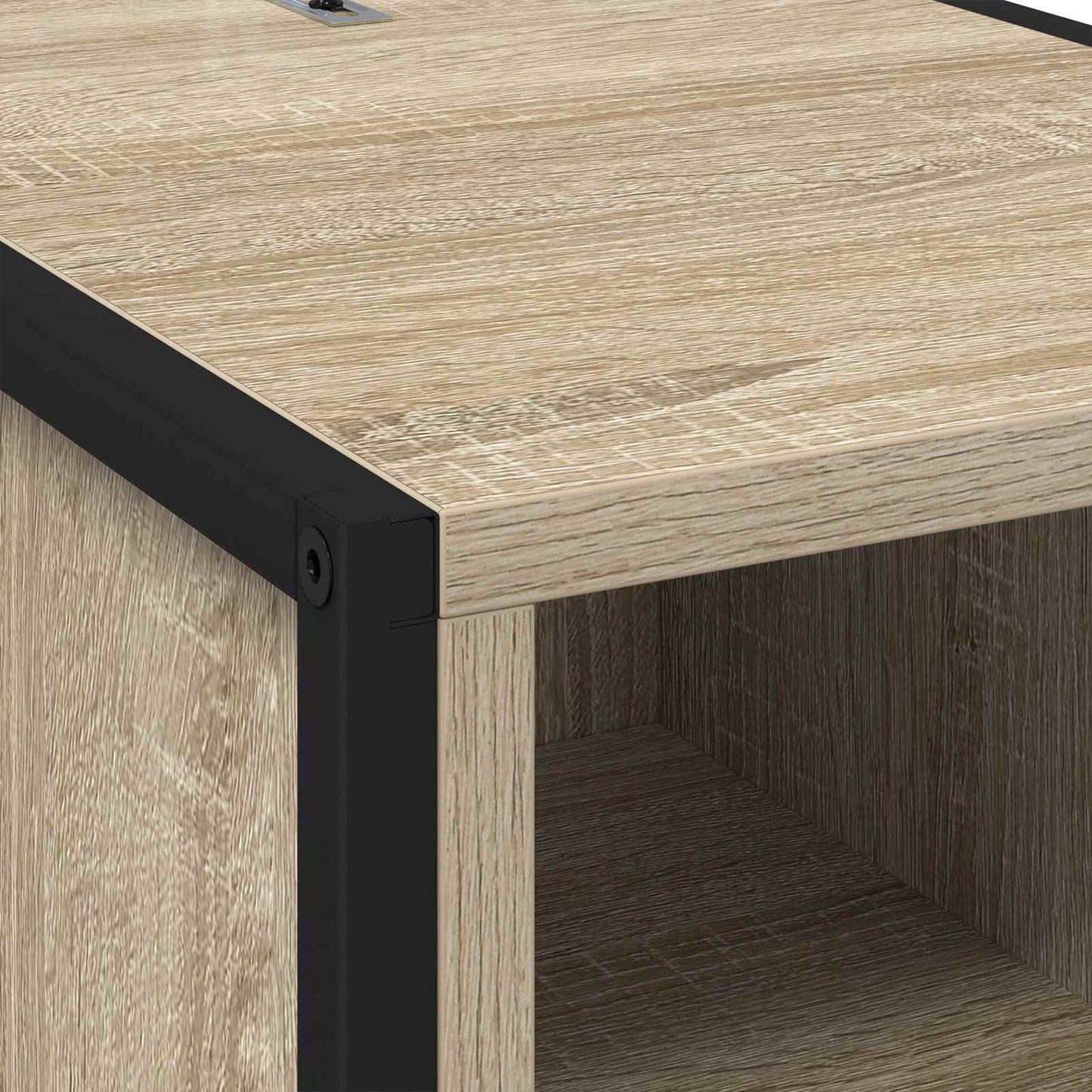 Nachttisch 2 stk. Sonoma 39,5 x 30 x 50 cm Holzwerkstoff
