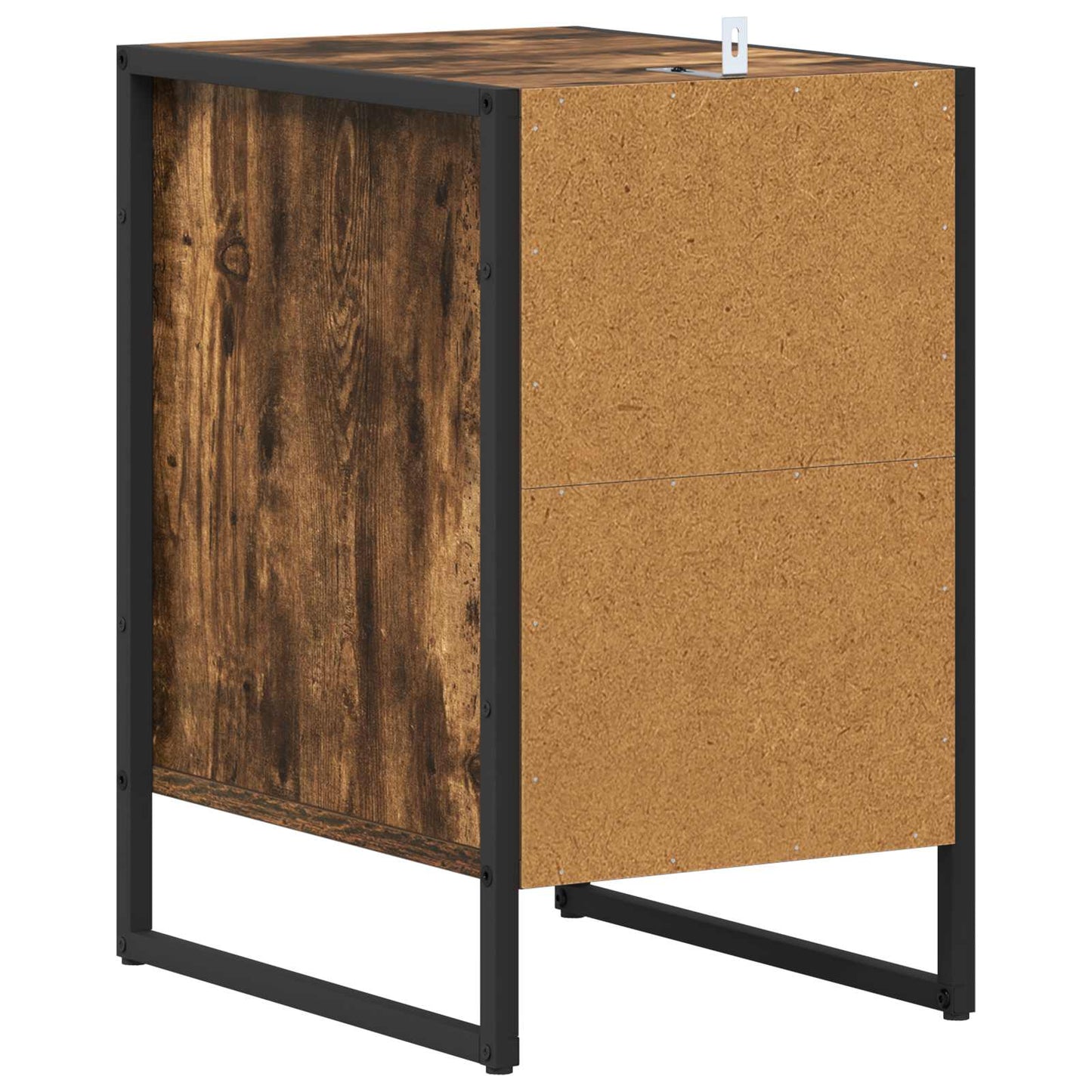 Nachttisch 2 stk. Raucharbe 39,5 x 30 x 50 cm Holzwerkstoff